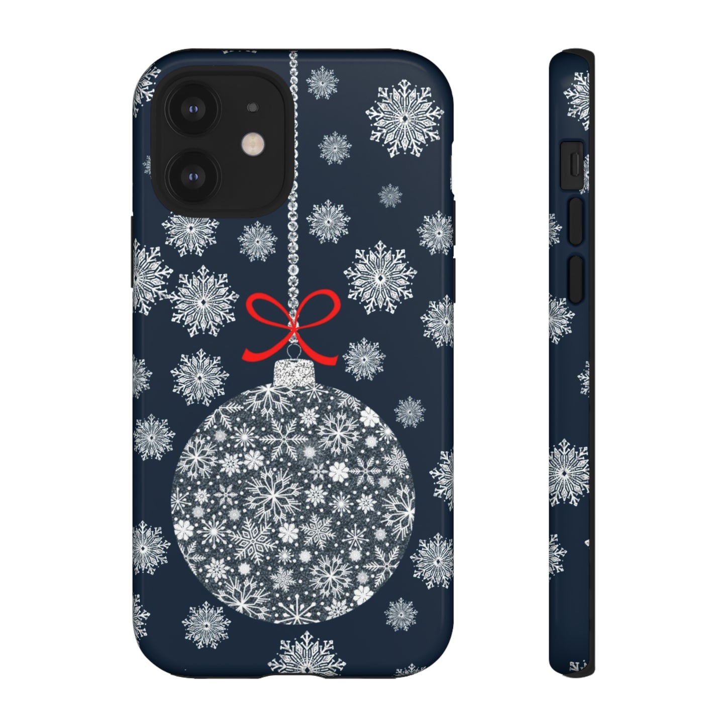 Sparkly Snowflake Bauble Tough Cases - Snowflake Bauble phone case