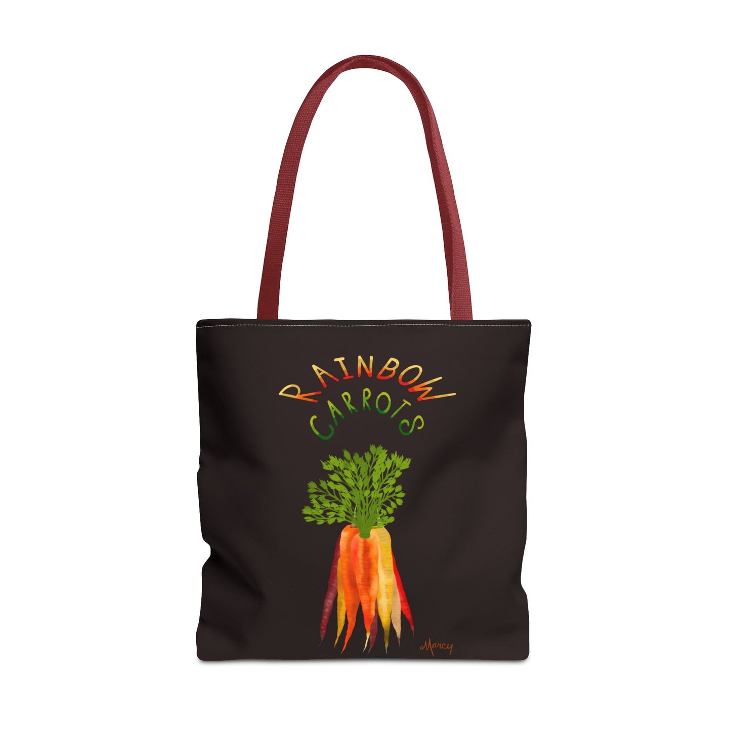 Rainbow Carrots Tote Bag