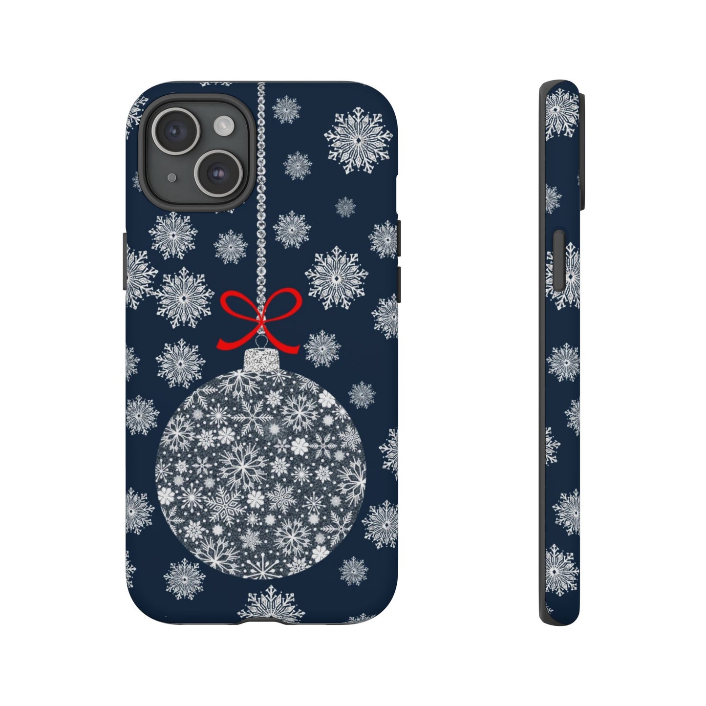 Sparkly Snowflake Bauble Tough Cases - Snowflake Bauble phone case