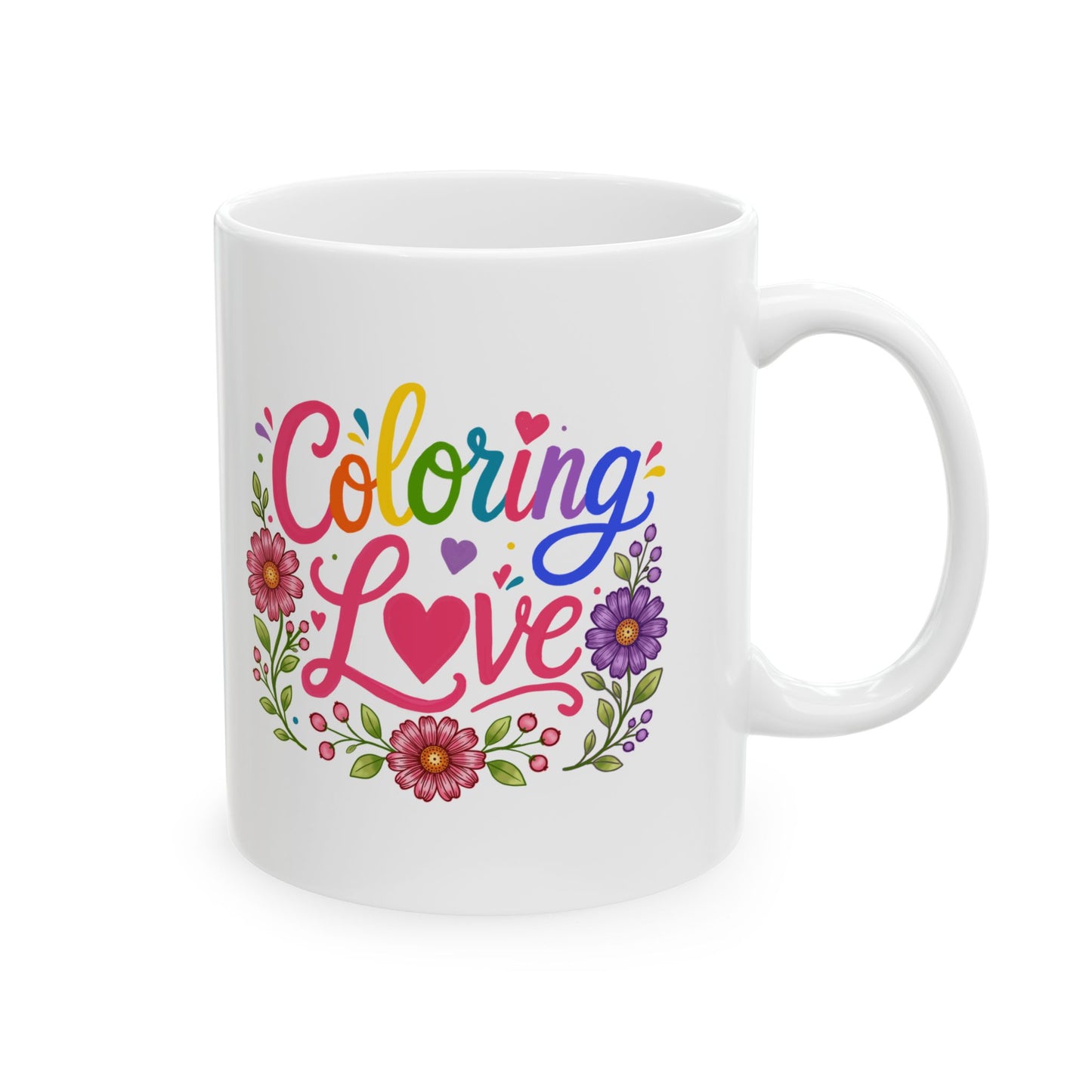 Coloring Love Mug 11oz & 15oz