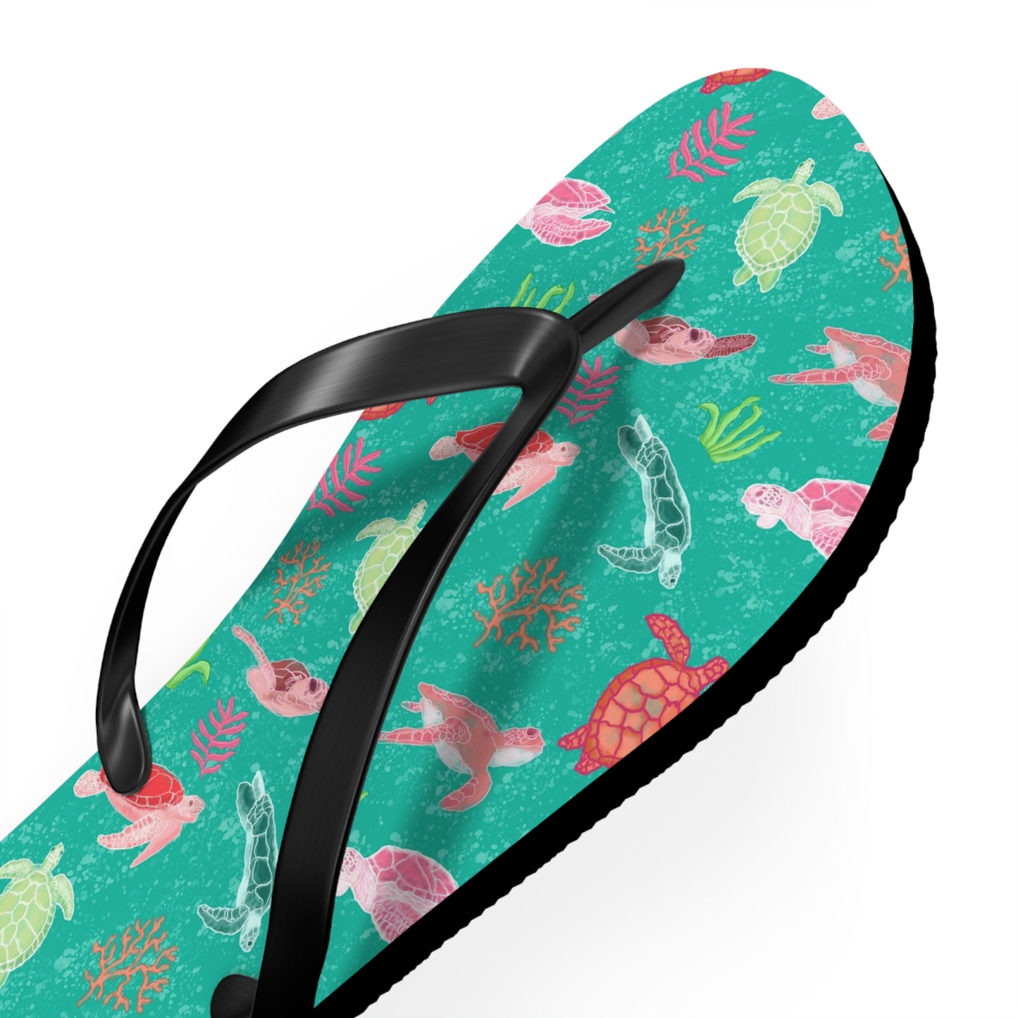 Sea Turtles Flip Flops