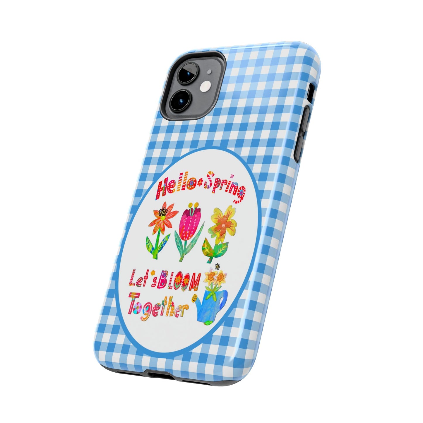 Hello Spring Collage Tough Phone Cases