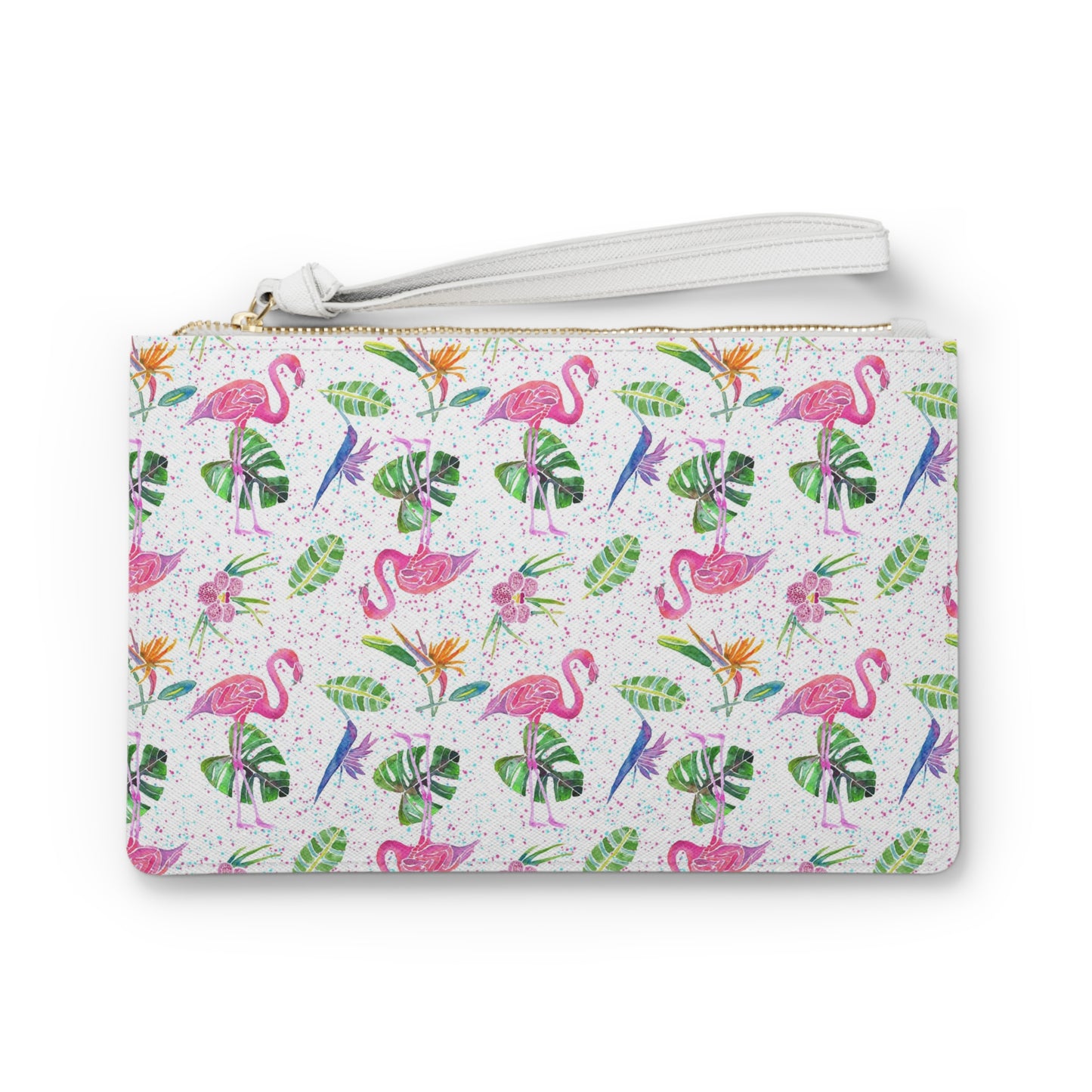 Flamingo Party Clutch Bag