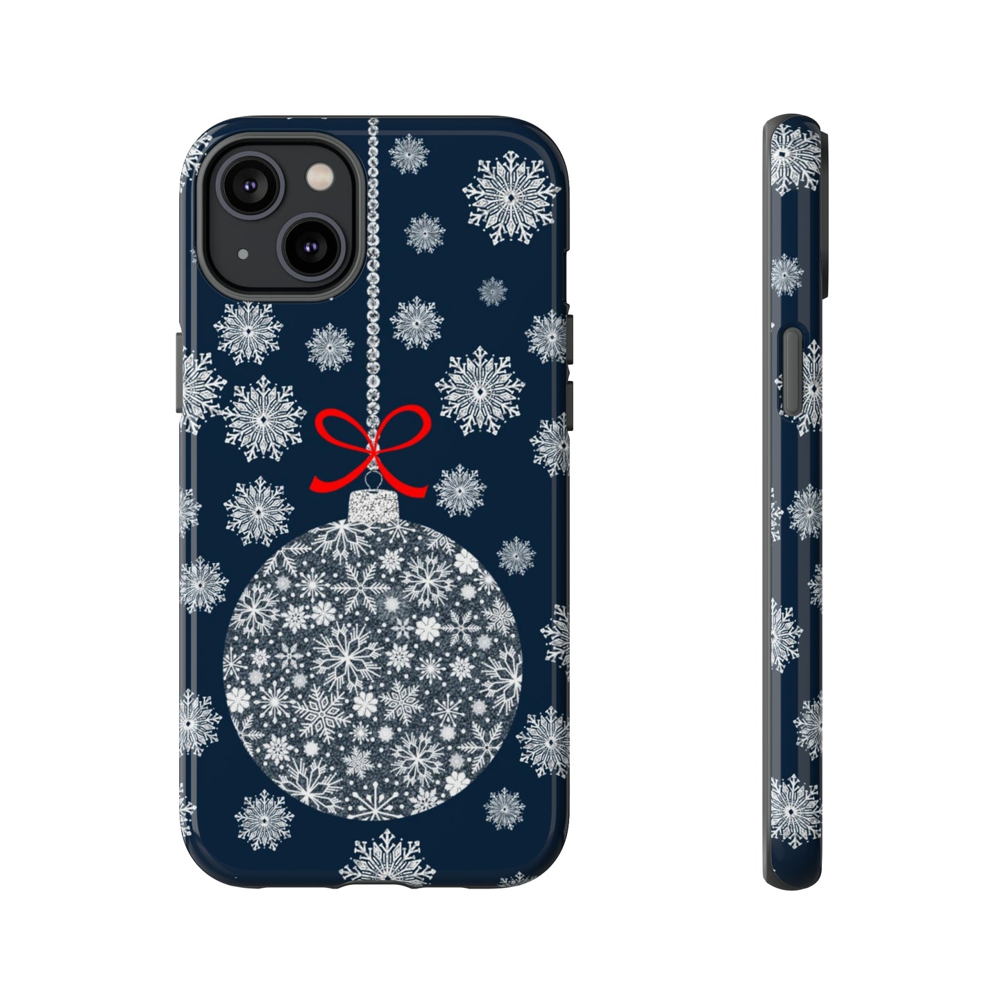 Sparkly Snowflake Bauble Tough Cases - Snowflake Bauble phone case