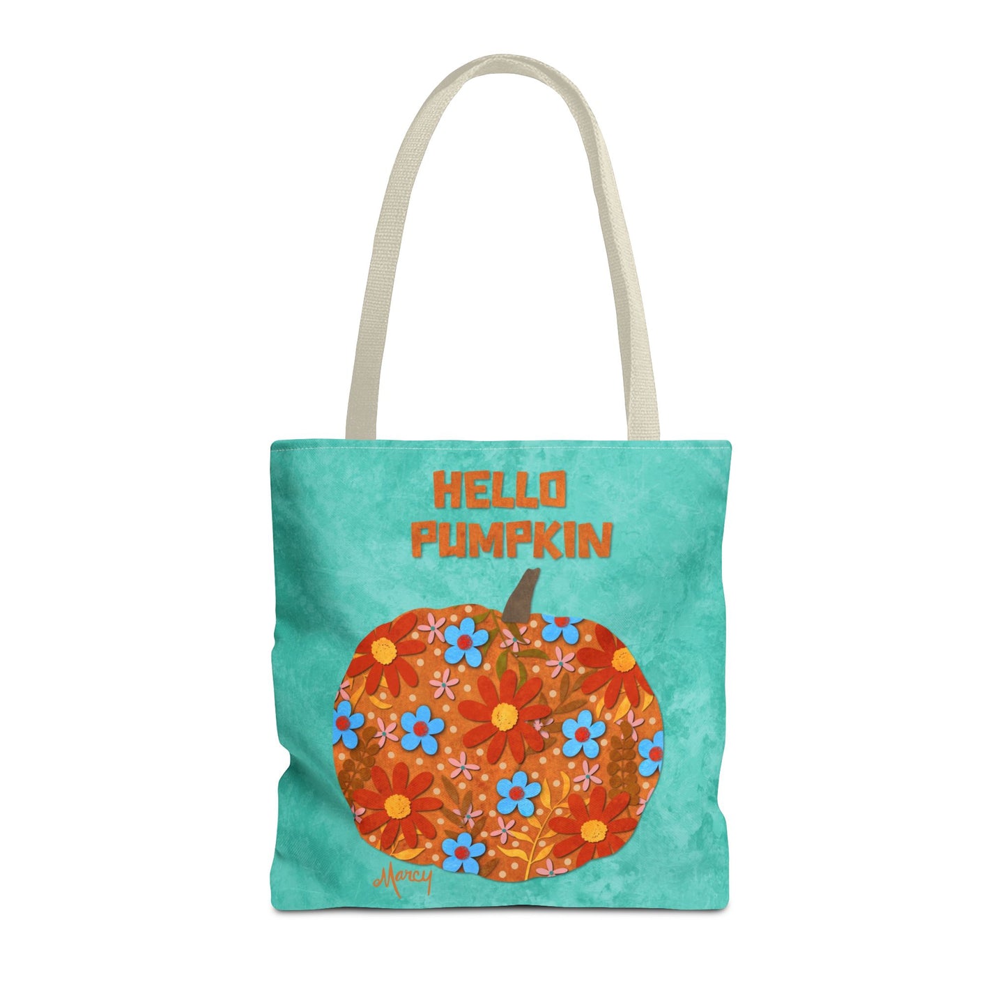 Hello Pumpkin Collage Tote Bag