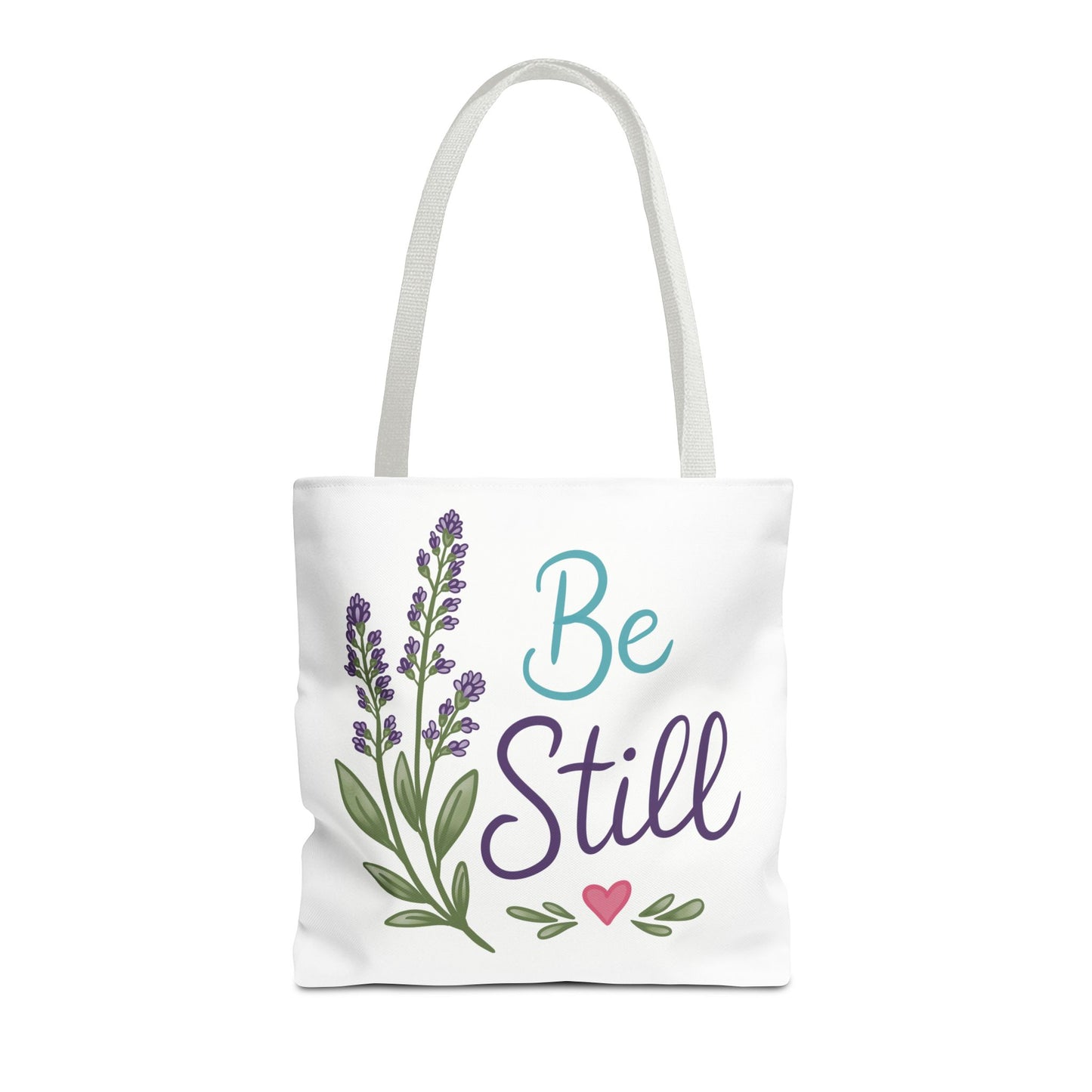 Be Still Lavender Tote Bag