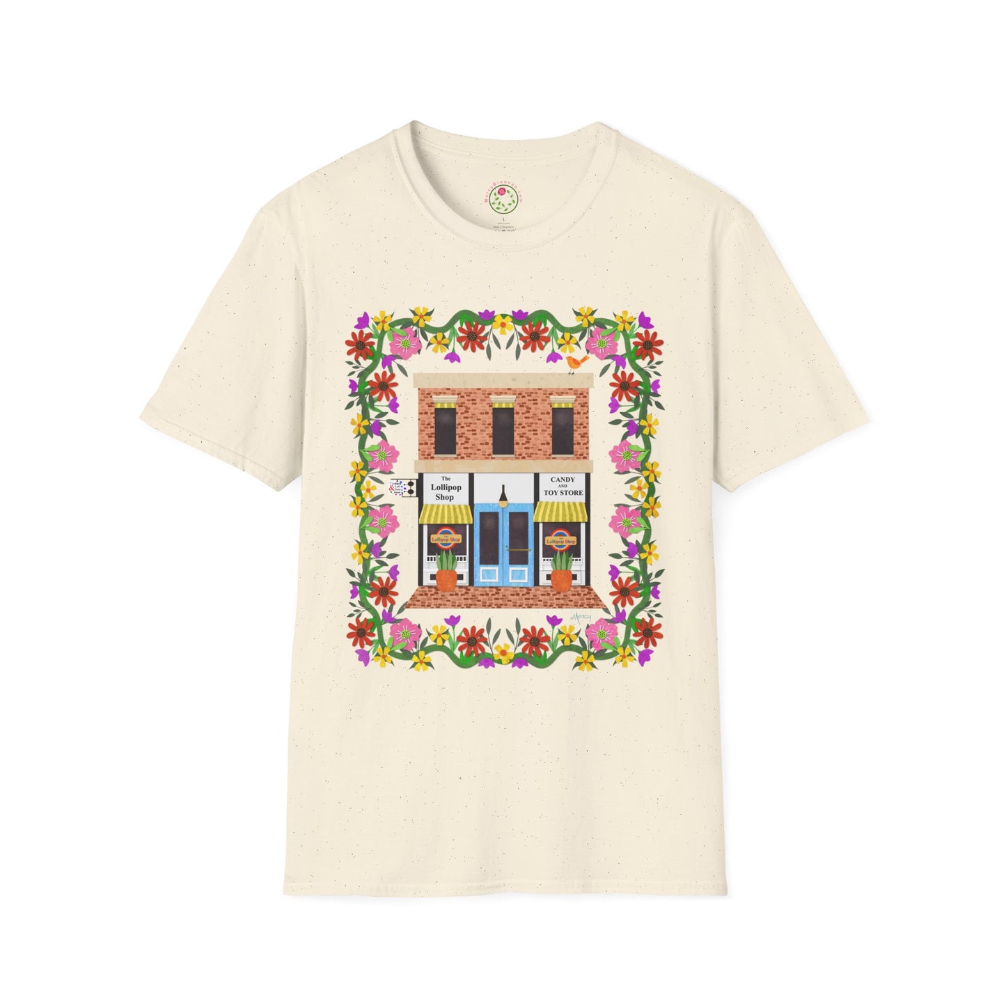 Lollipop Shop Collage Softstyle T-Shirt