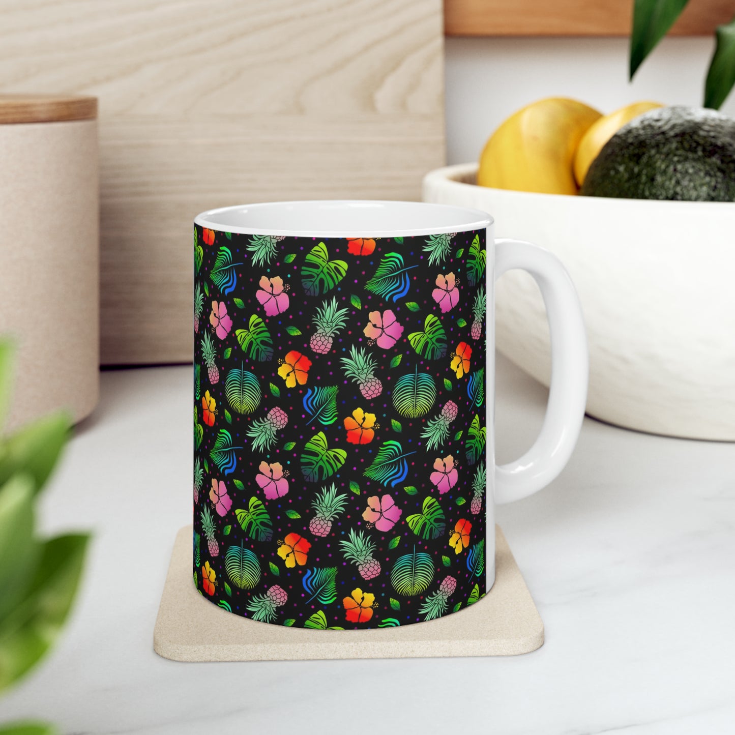 Pineapple Perfection Ceramic Mug 11oz