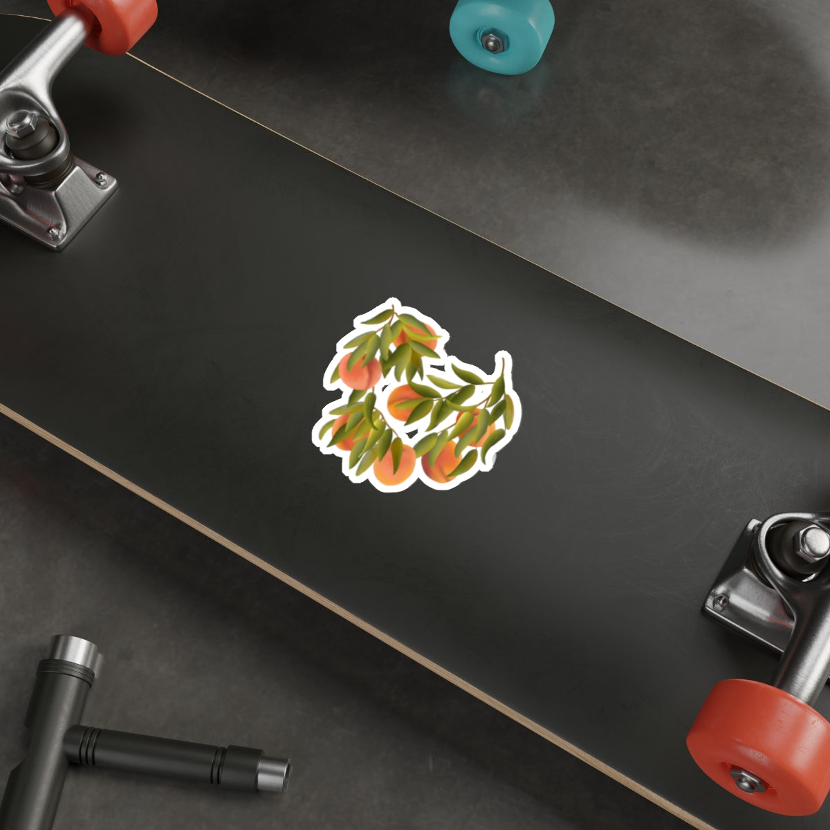 Peaches Die Cut Sticker