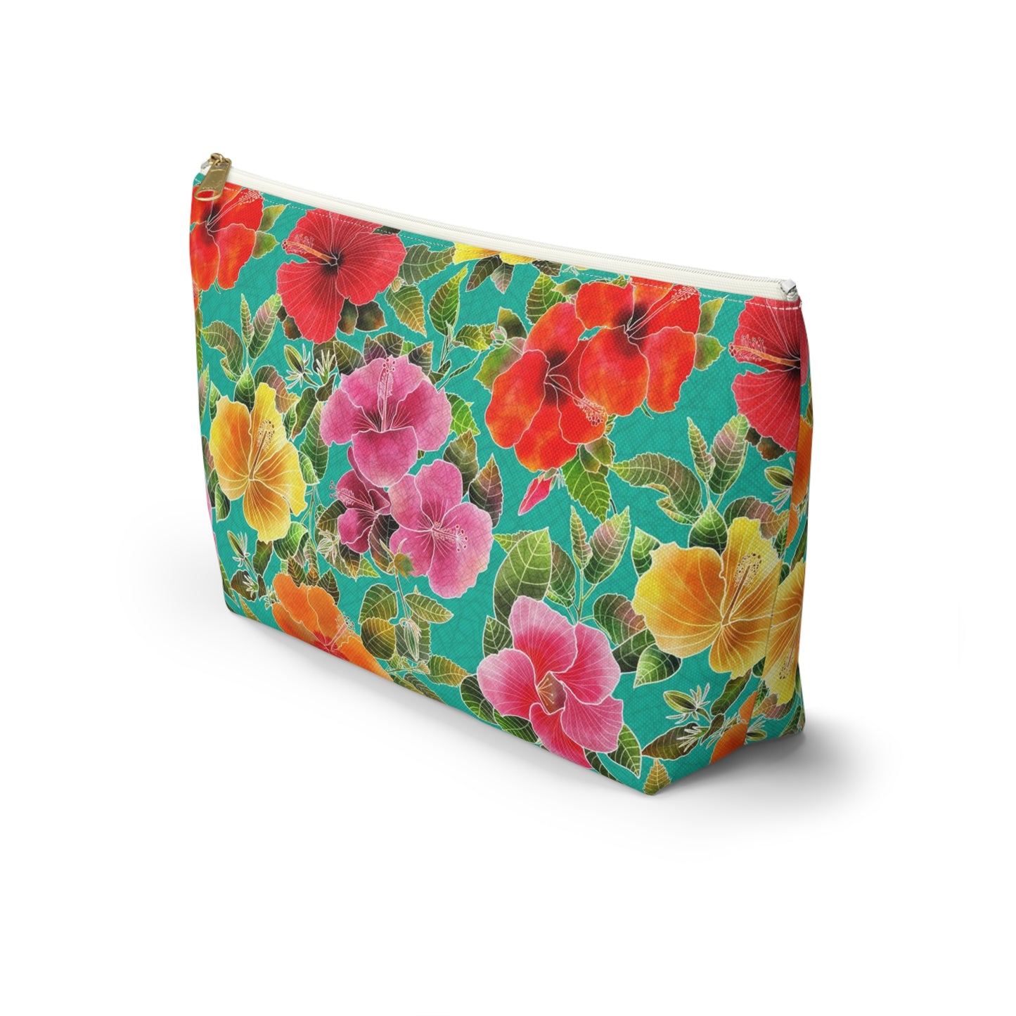 Hibiscus Garden Accessory Pouch