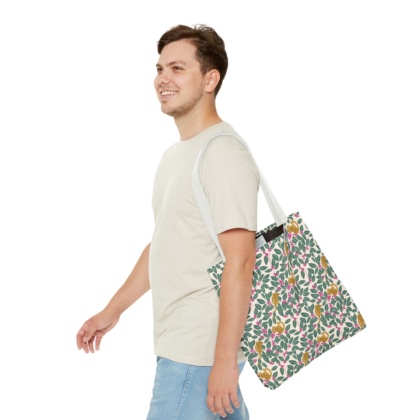 Wintergreen and Chipmunks Tote Bag