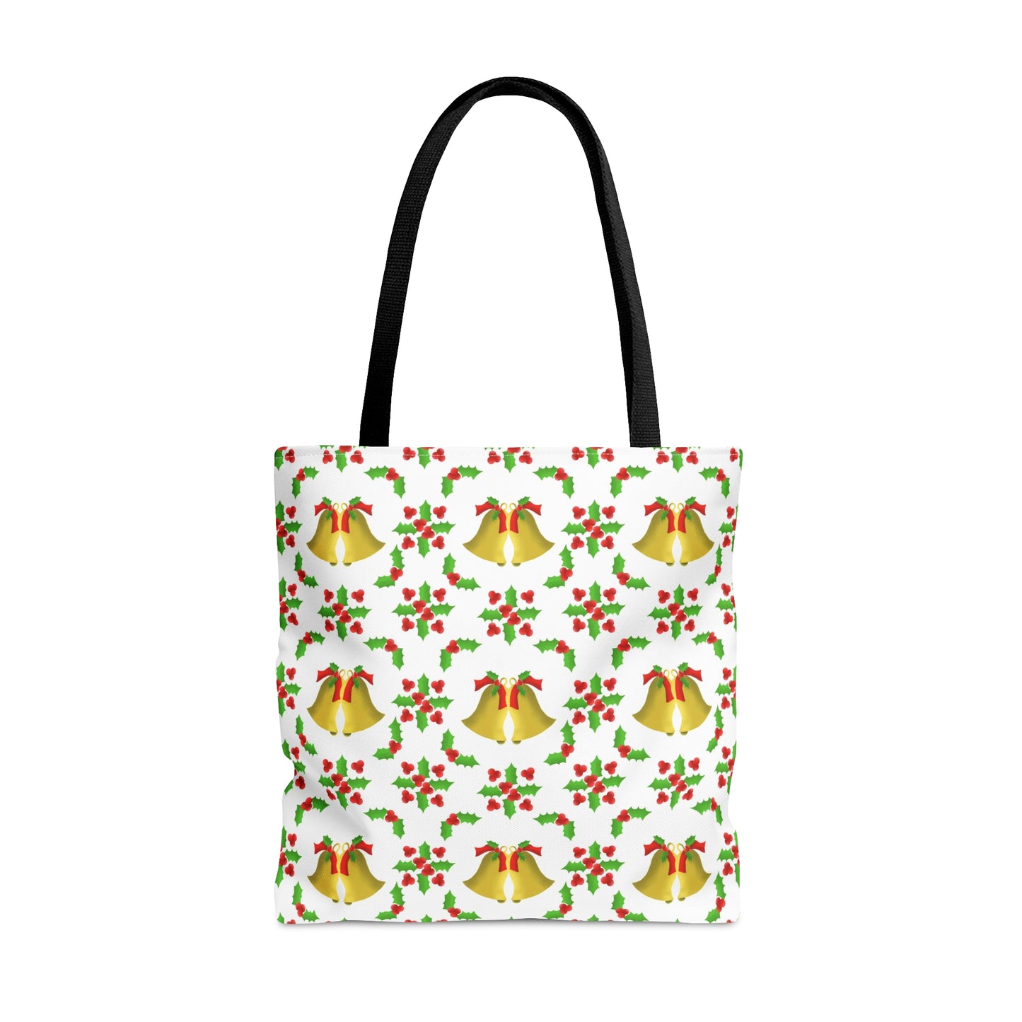 Bells and Holly Tote Bag