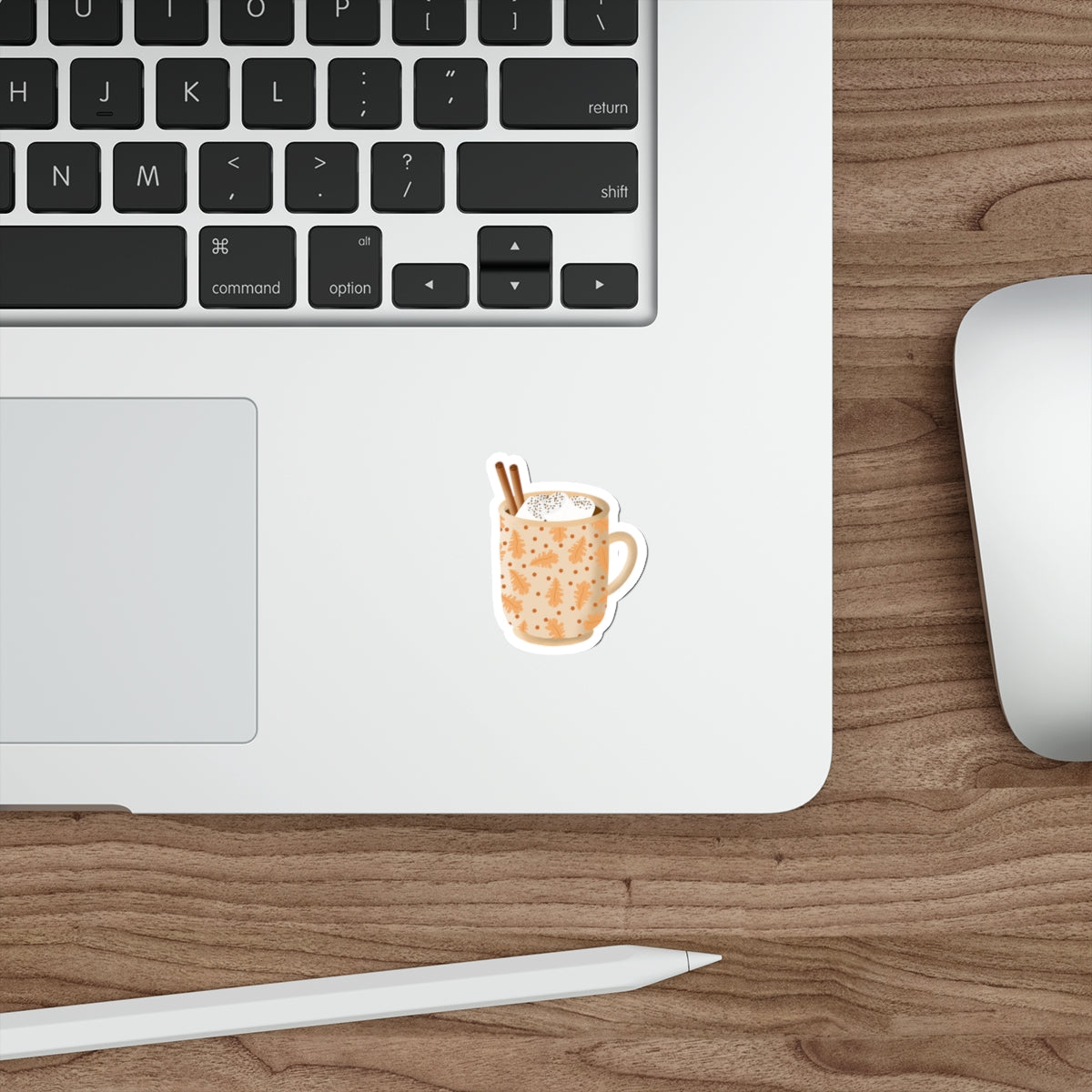 Hot Cocoa Cozy Mug Die Cut Sticker