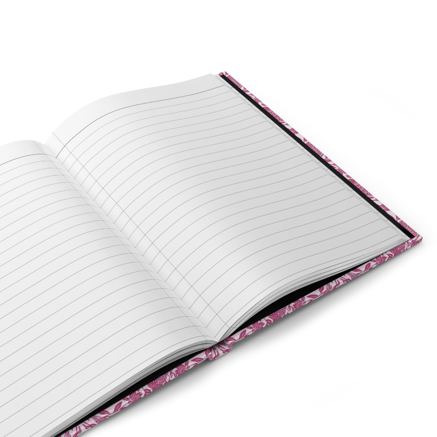 Bird Song & Blossoms Hardcover Journal — Floral Pink Notebook for Writing & Memories