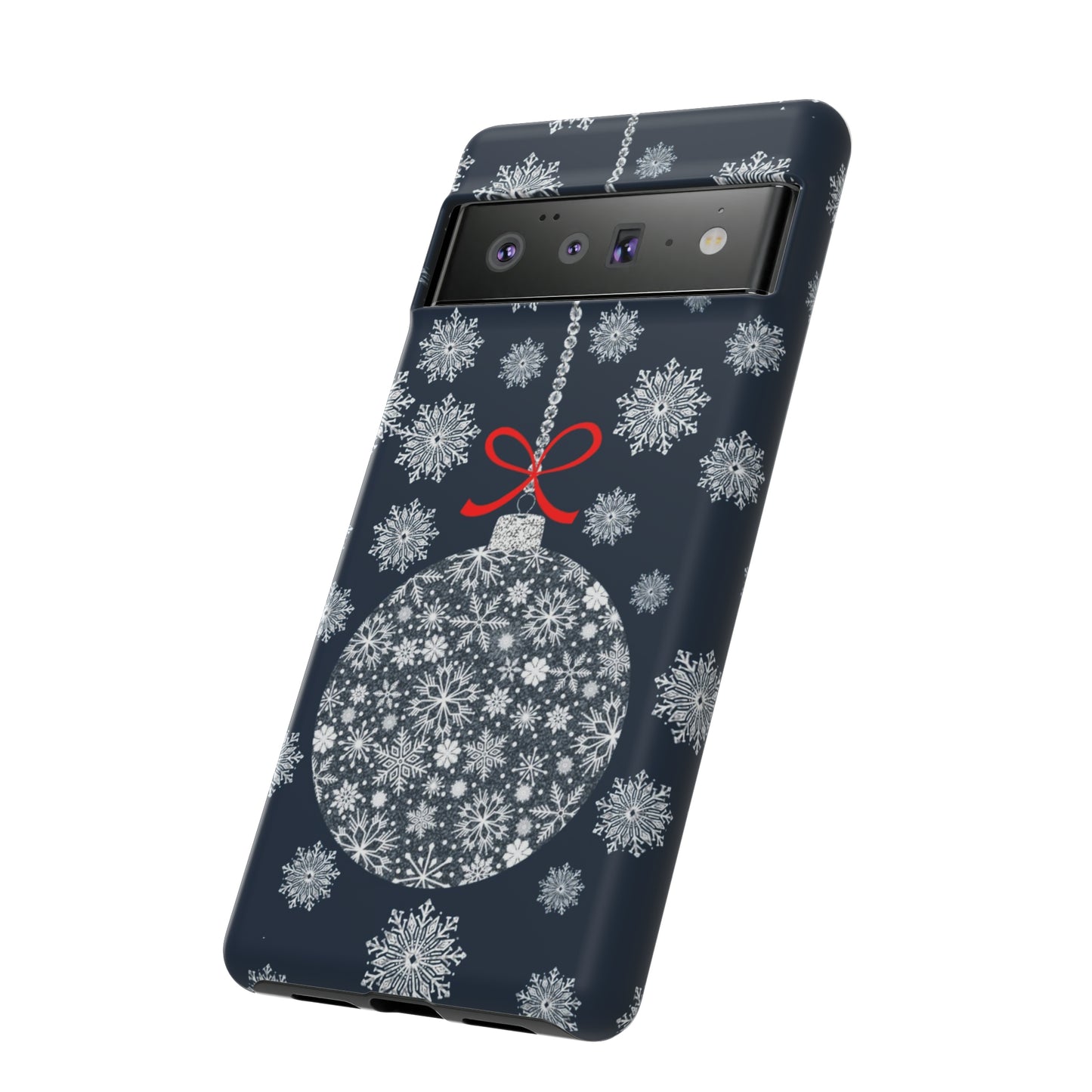 Sparkly Snowflake Bauble Tough Cases - Snowflake Bauble phone case