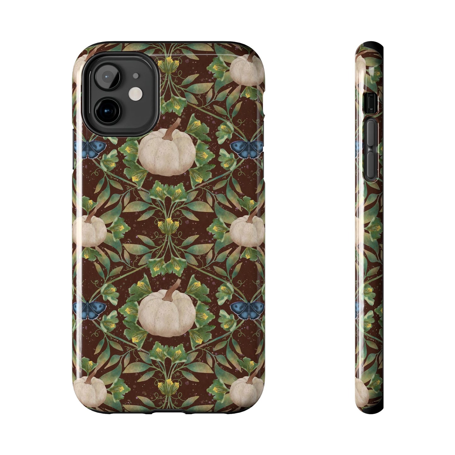 White Pumpkins Tough Phone Cases