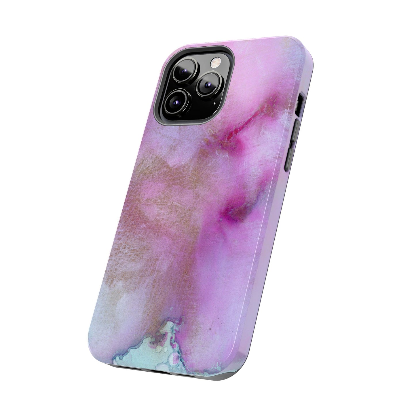 Abstract Soft Pinks Tough Phone Cases