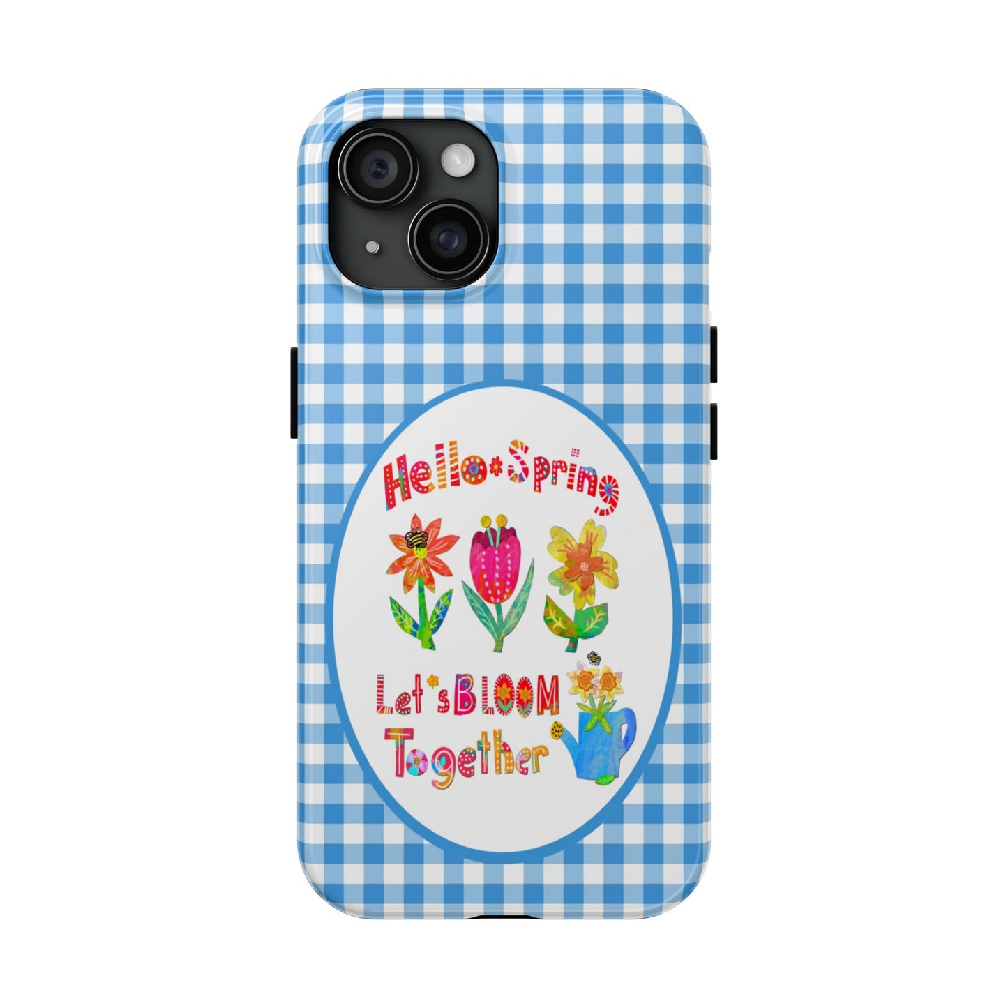 Hello Spring Collage Tough Phone Cases