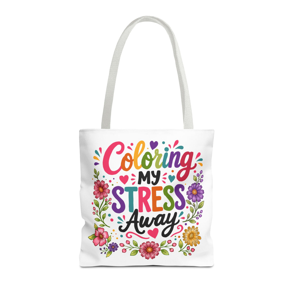 Coloring My Stress Away Tote Bag