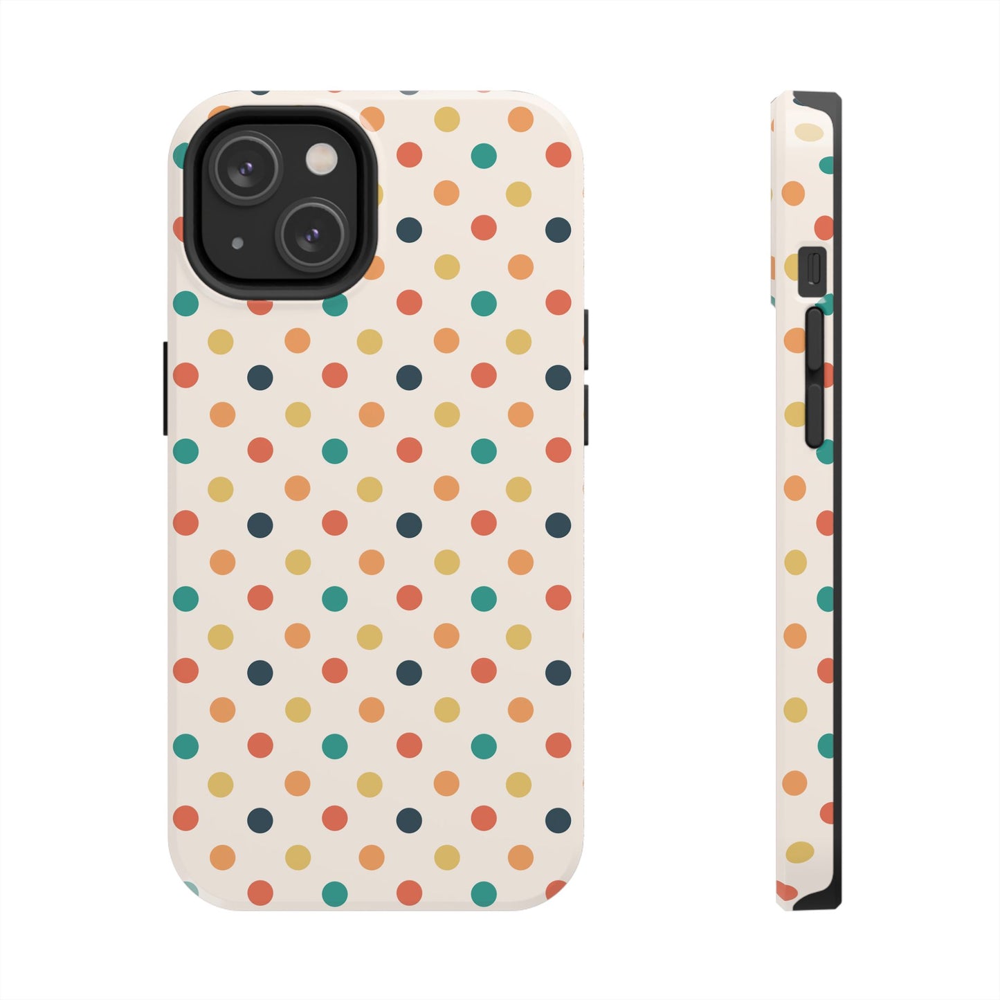 Sunbaked Polka Dots Tough Phone Cases, Case-Mate