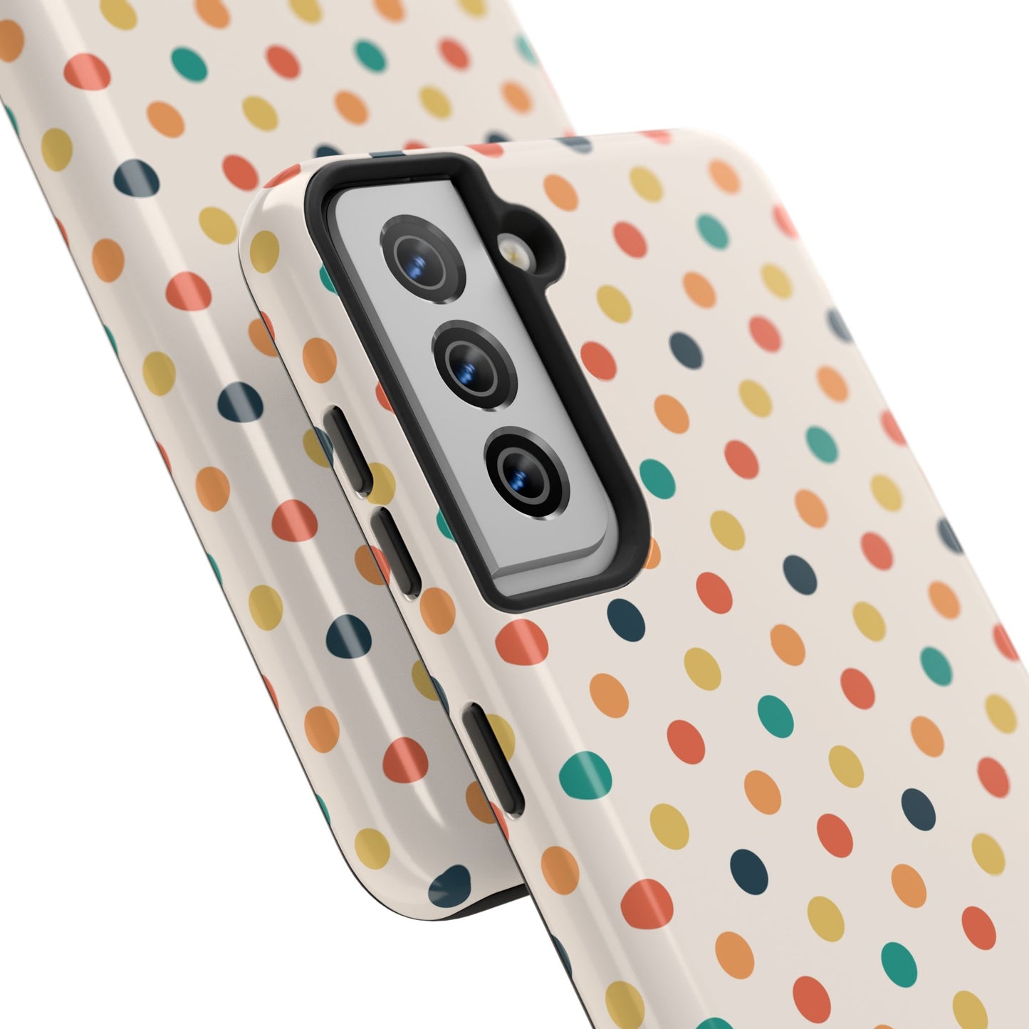 Sunbaked Polka Dots Tough Phone Cases, Case-Mate