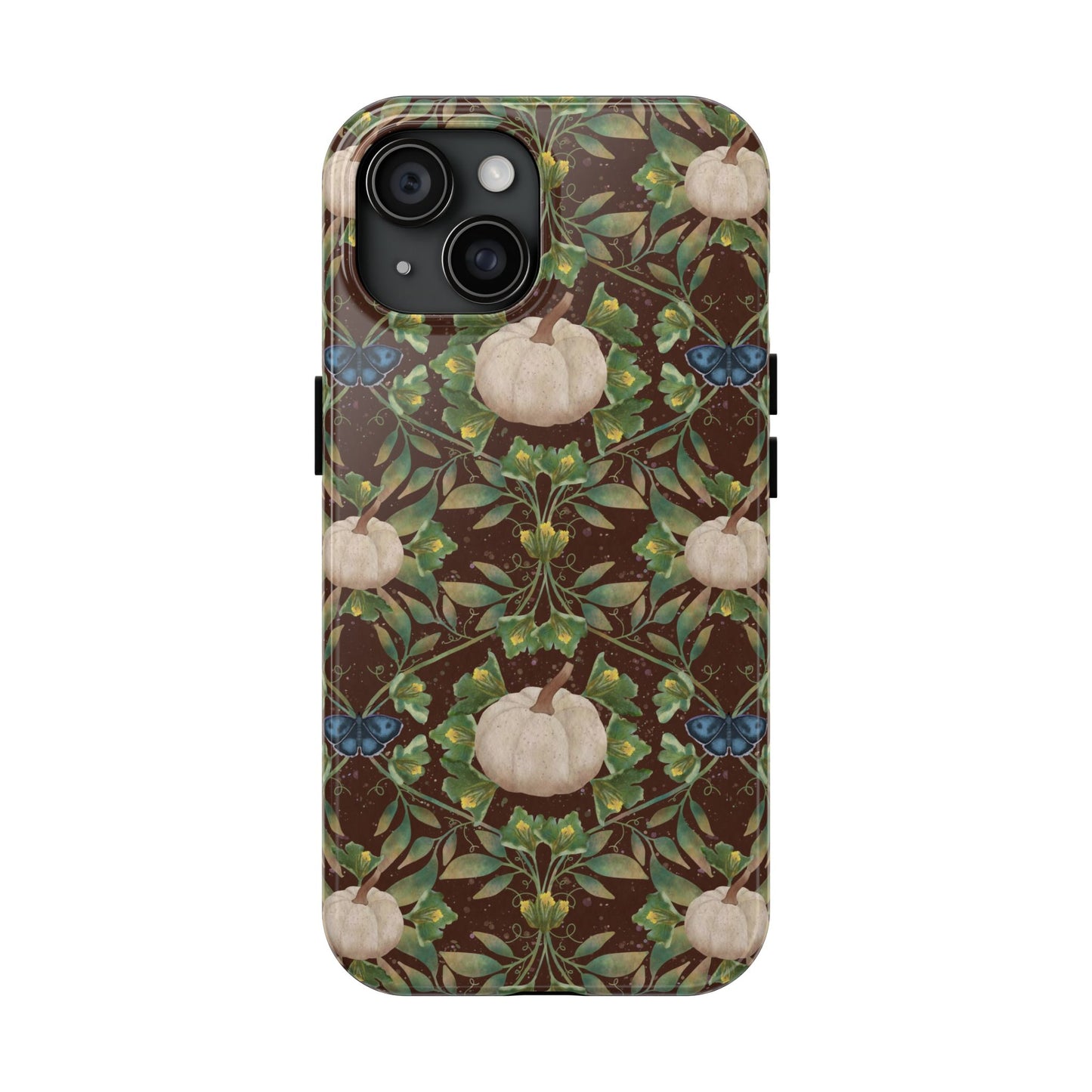 White Pumpkins Tough Phone Cases