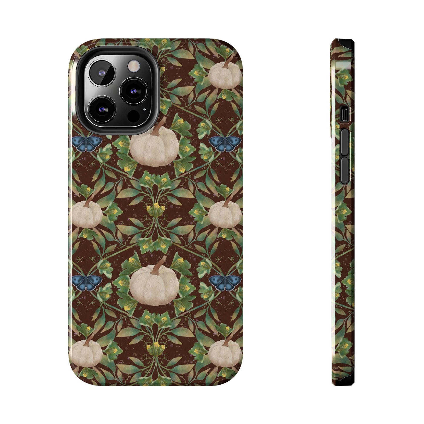 White Pumpkins Tough Phone Cases