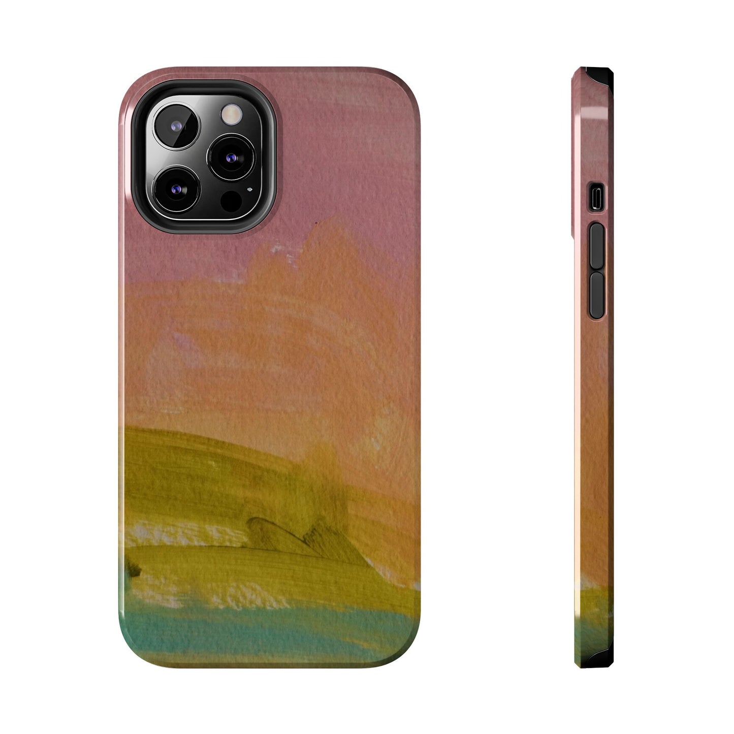 Abstract Soft Pastels Tough Phone Cases