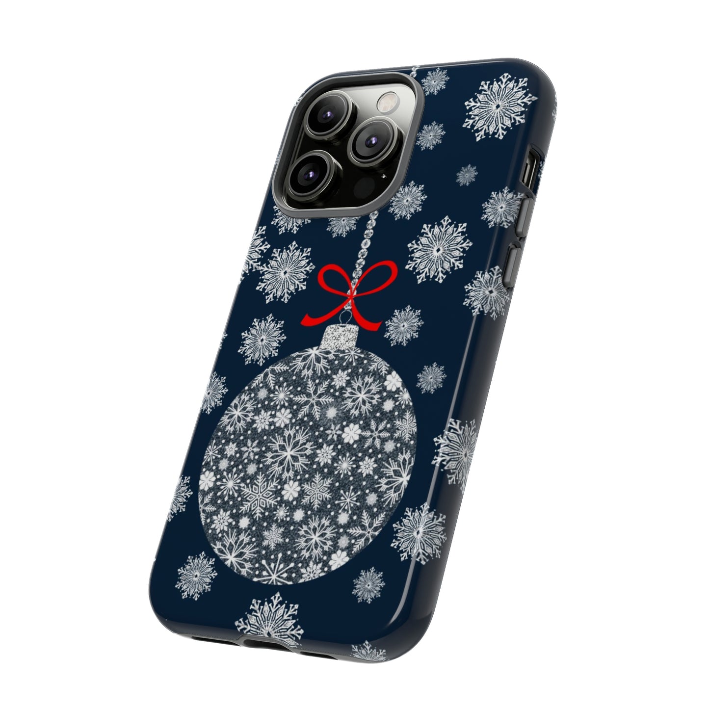 Sparkly Snowflake Bauble Tough Cases - Snowflake Bauble phone case