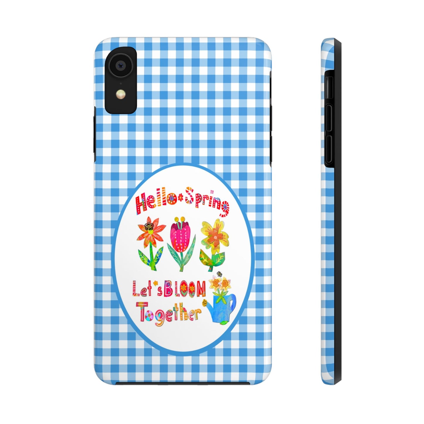 Hello Spring Collage Tough Phone Cases