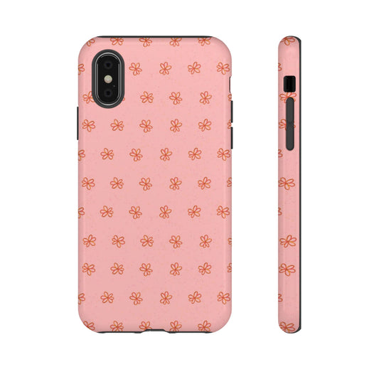 Pink Meadow Flowers Tough Cases