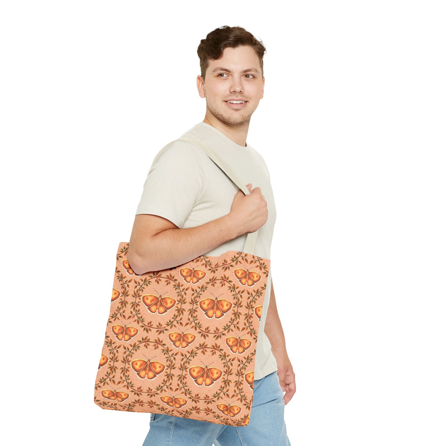 Moths and Vines Tote Bag