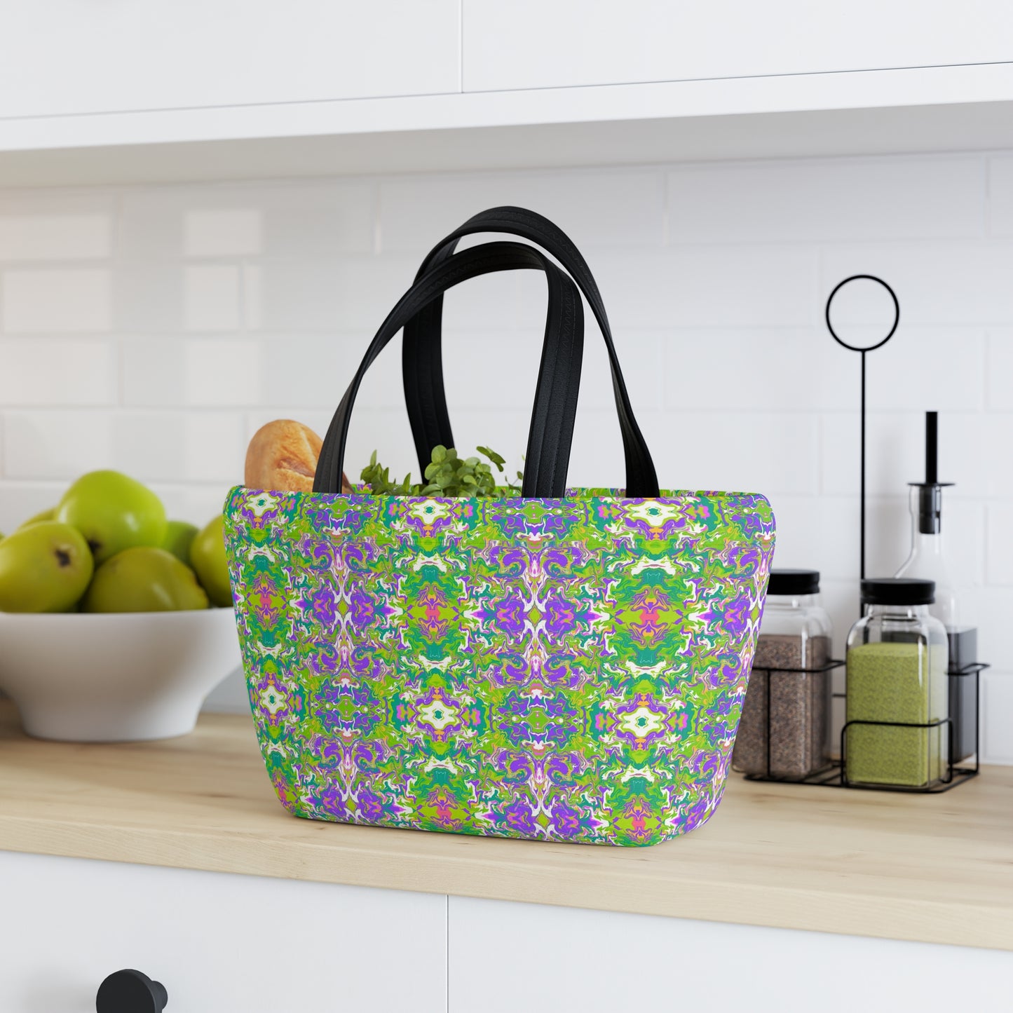 Boho Spring Garden Lunch Bag