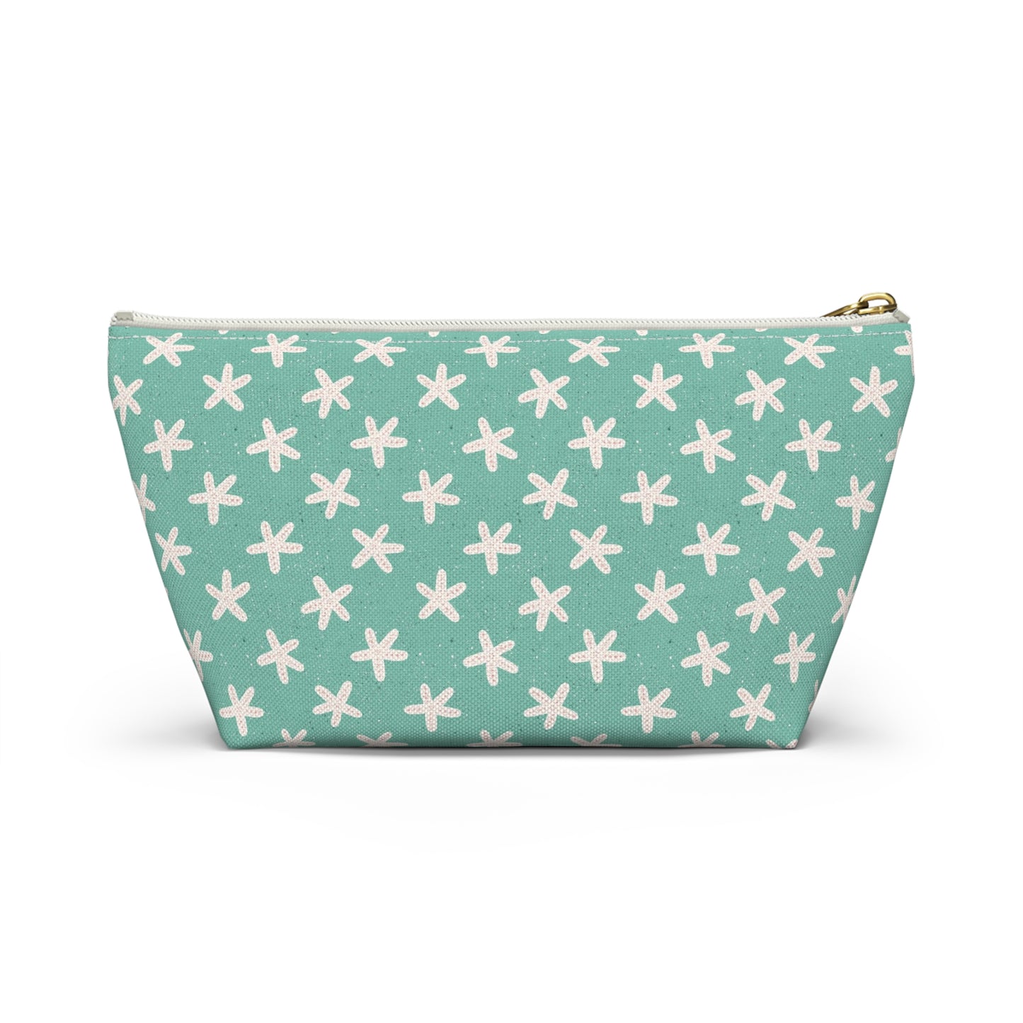 Starfish on Sea Green Accessory Pouch