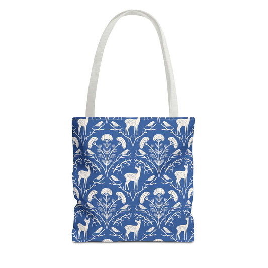 Appalachian Yarrow, Deer and Goldfinches Tote Bag