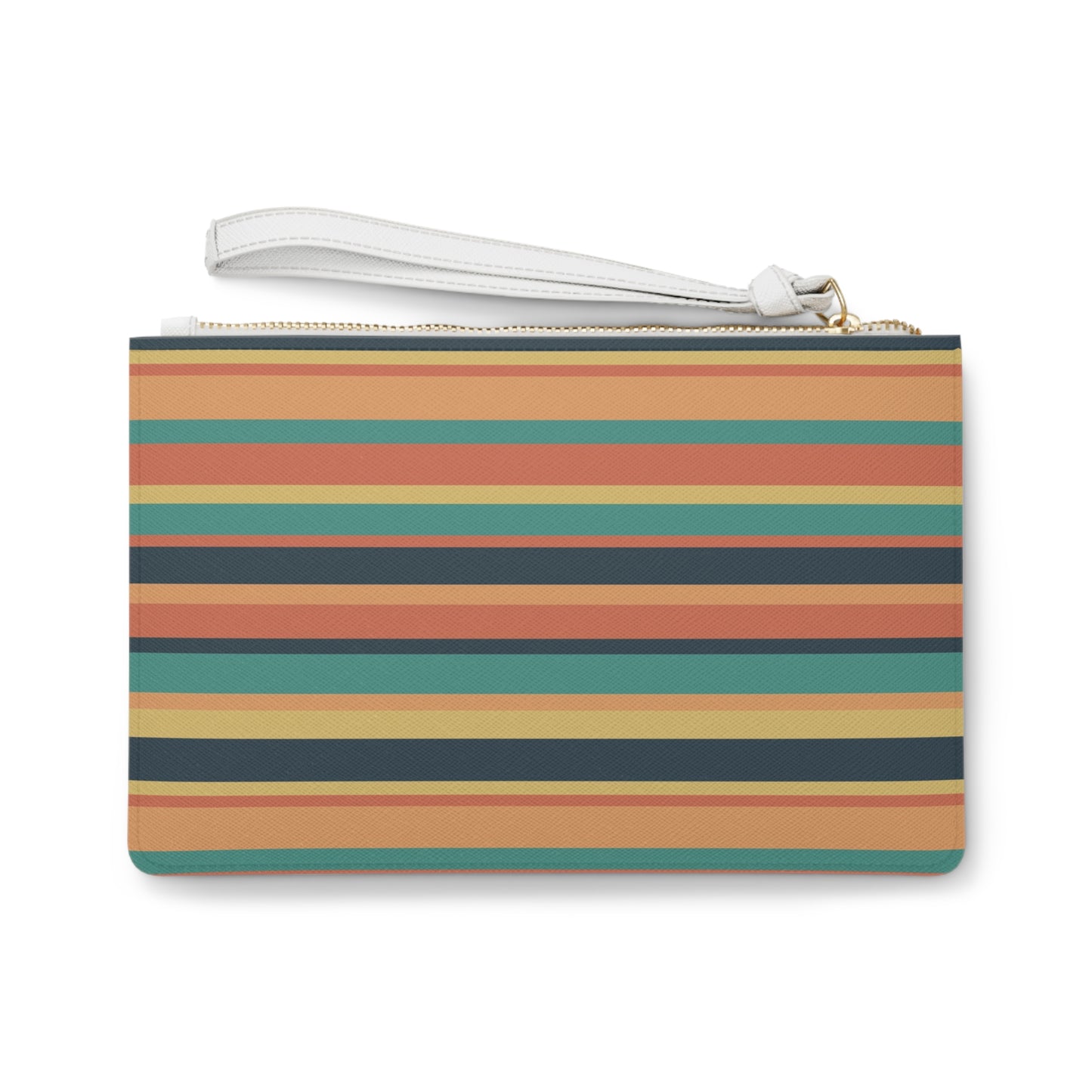 Sunbaked Stripes Clutch Bag