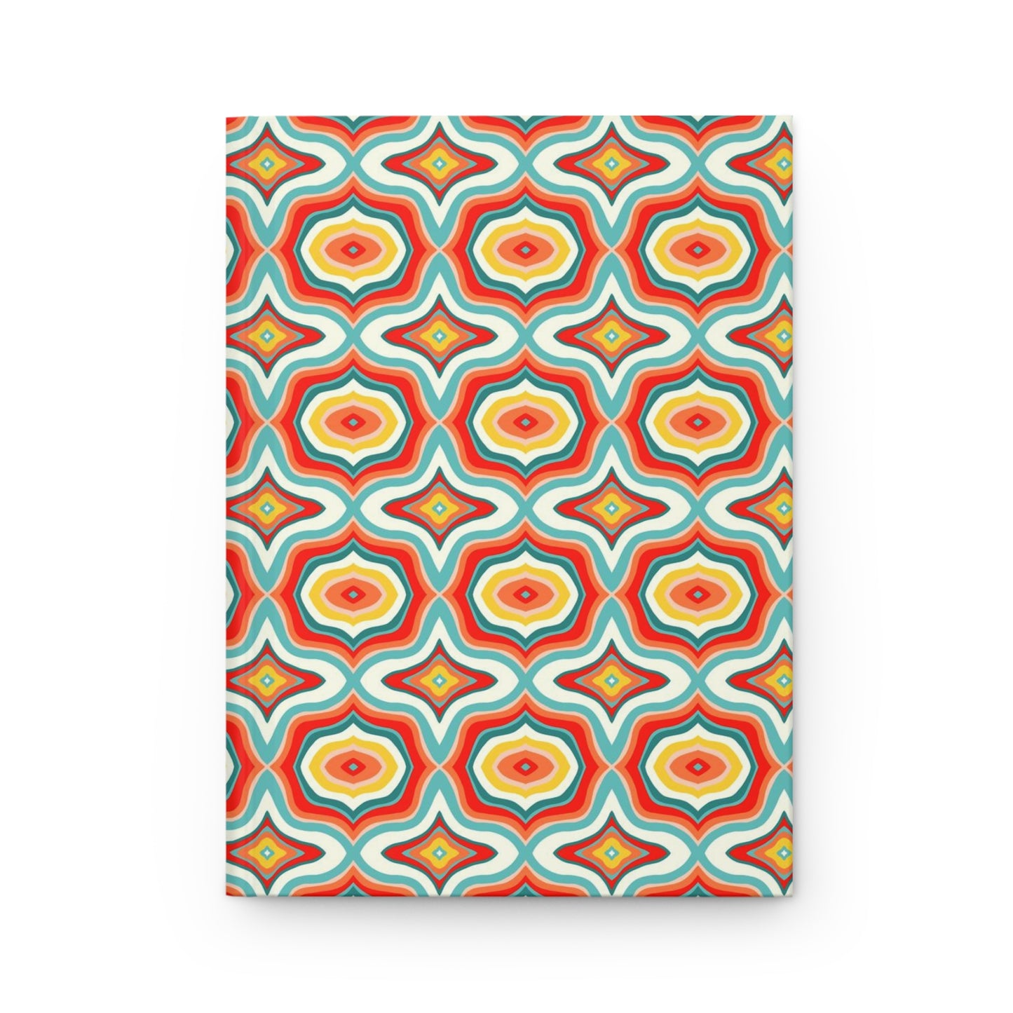 Groovy Waves Hardcover Journal Matte