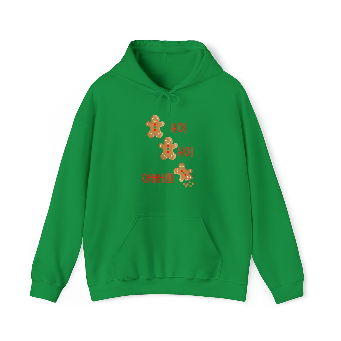 Gingerbread Men & Hearts Unisex Heavy Blend™ Hooded Sweatshirt