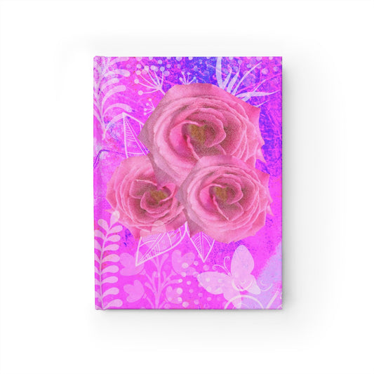 Dreamy Pink Roses Journal - Blank