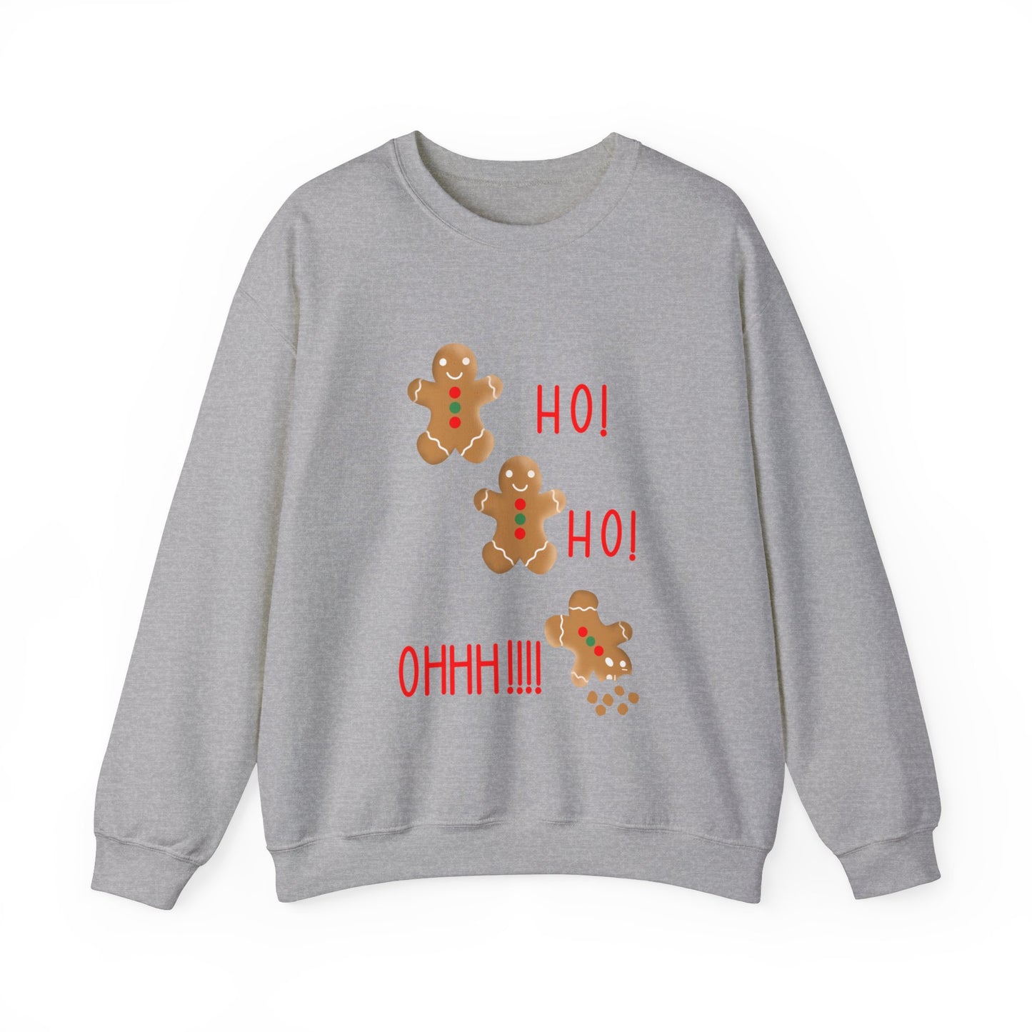 Gingerbread Men & Hearts Unisex Heavy Blend™ Crewneck Sweatshirt