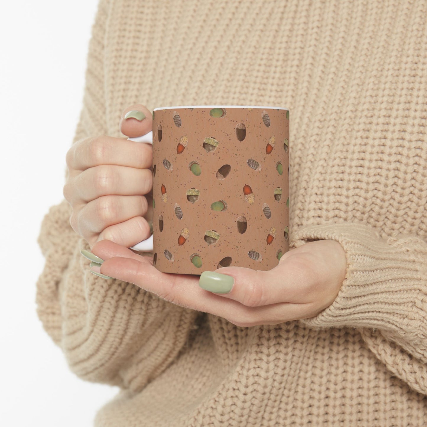 Acorns Ceramic Mug 11oz