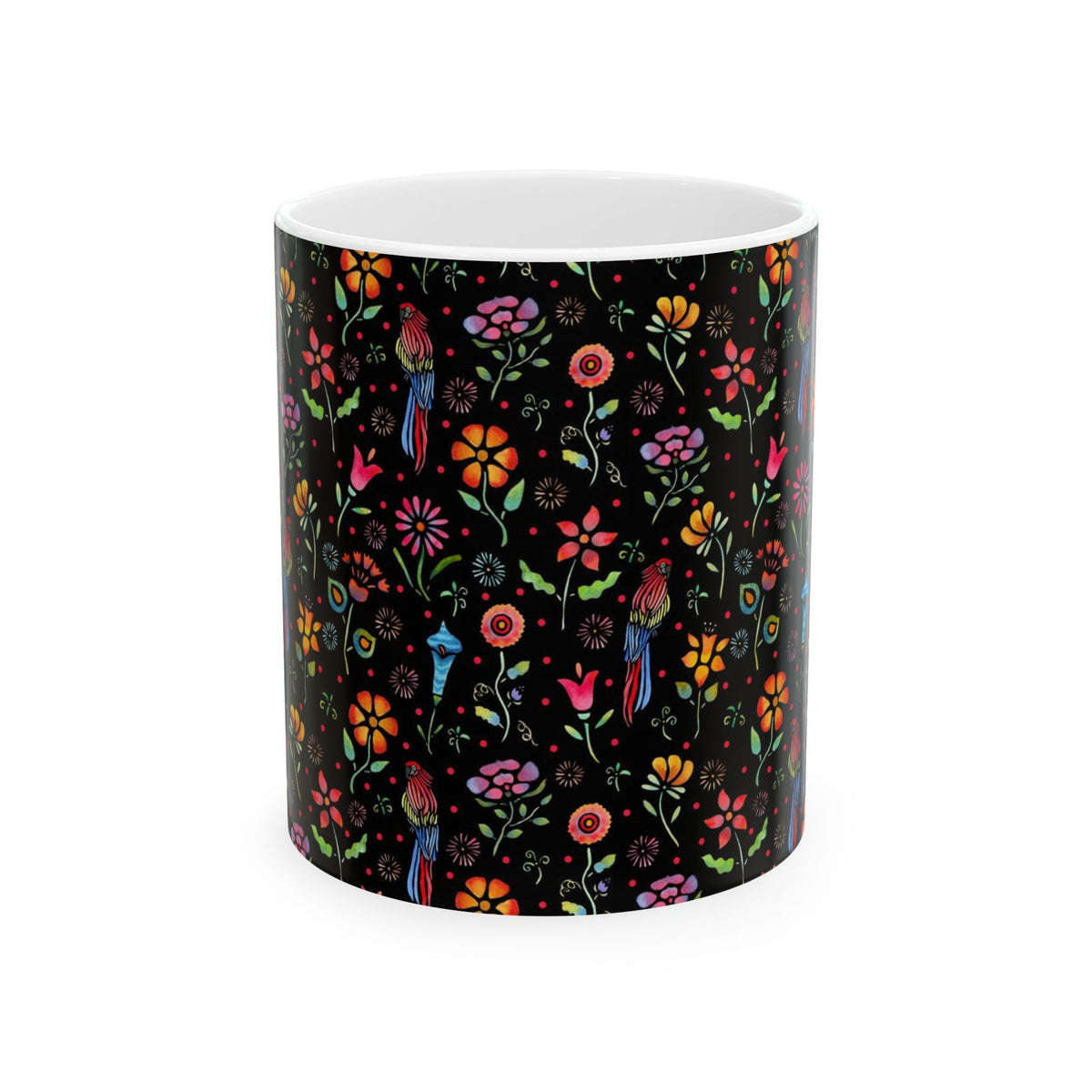 Frida Flowers Ceramic Mug 11oz
