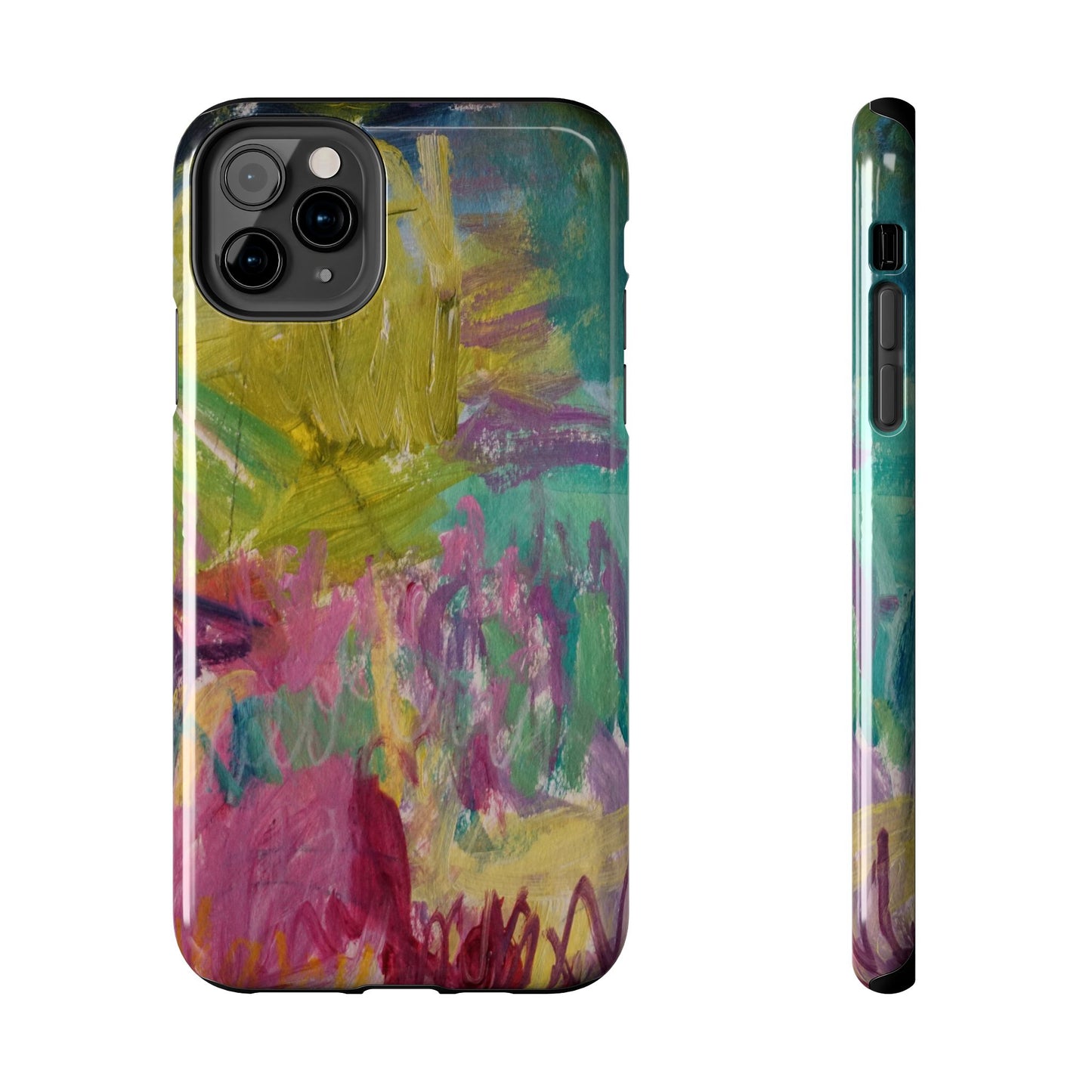 Abstract Pastel Tough Phone Cases