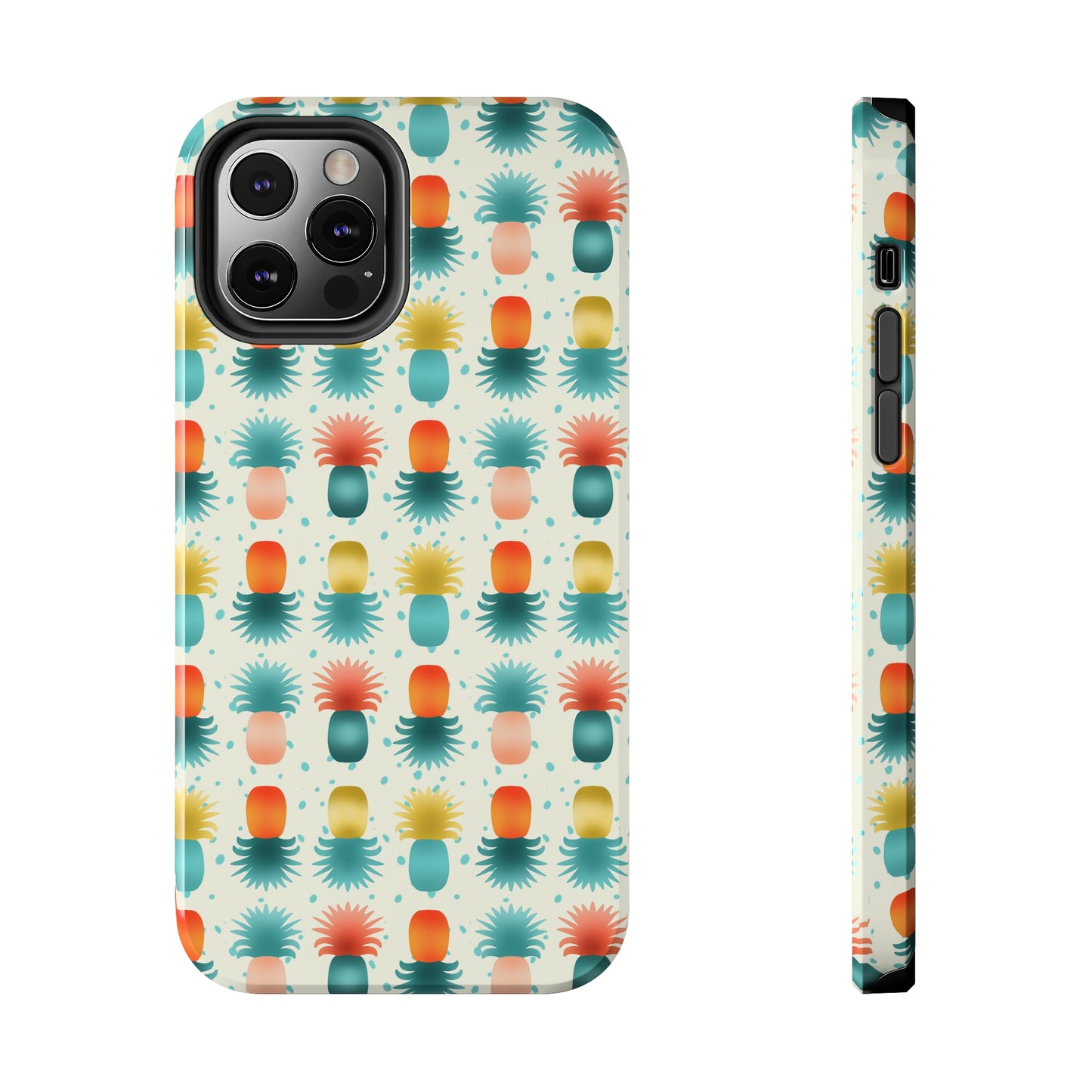 Sunbaked Collection -- Pineapples Tough Phone Cases, Case-Mate