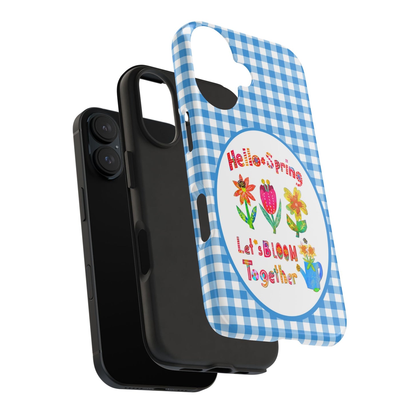 Hello Spring Collage Tough Phone Cases