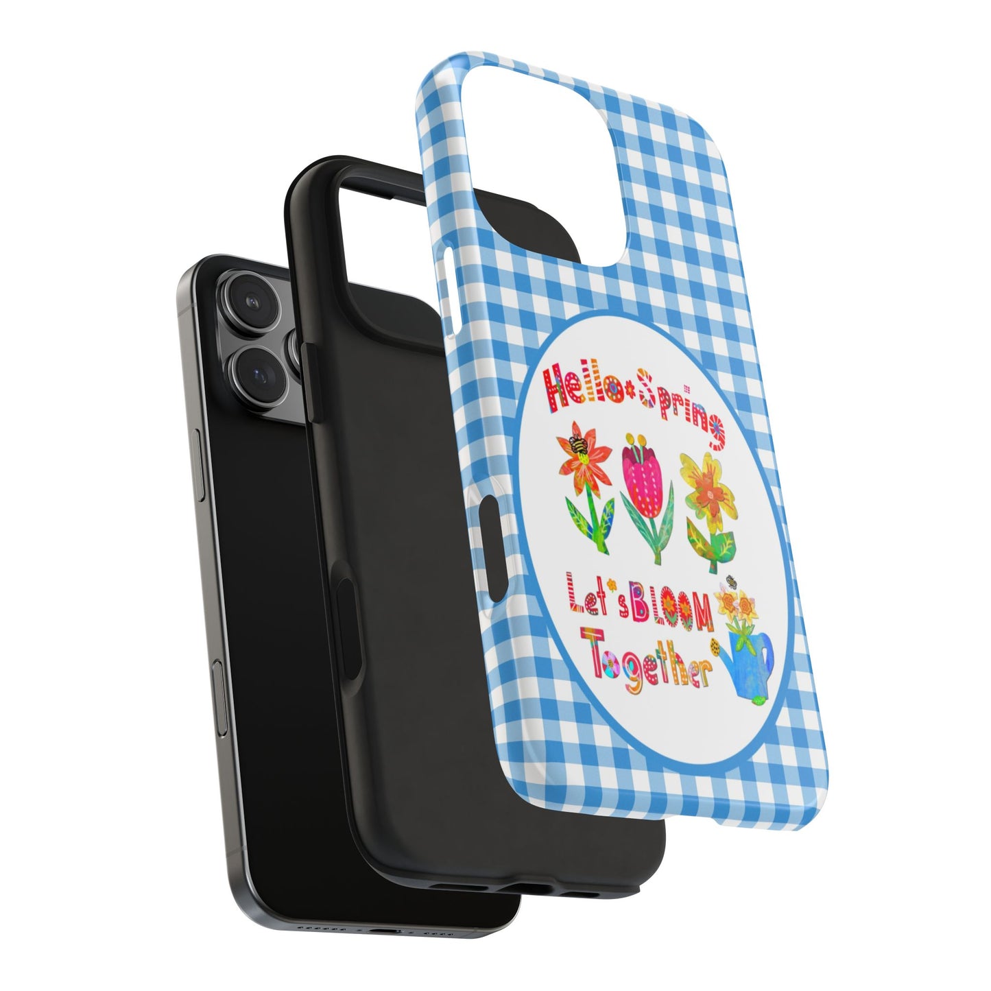 Hello Spring Collage Tough Phone Cases