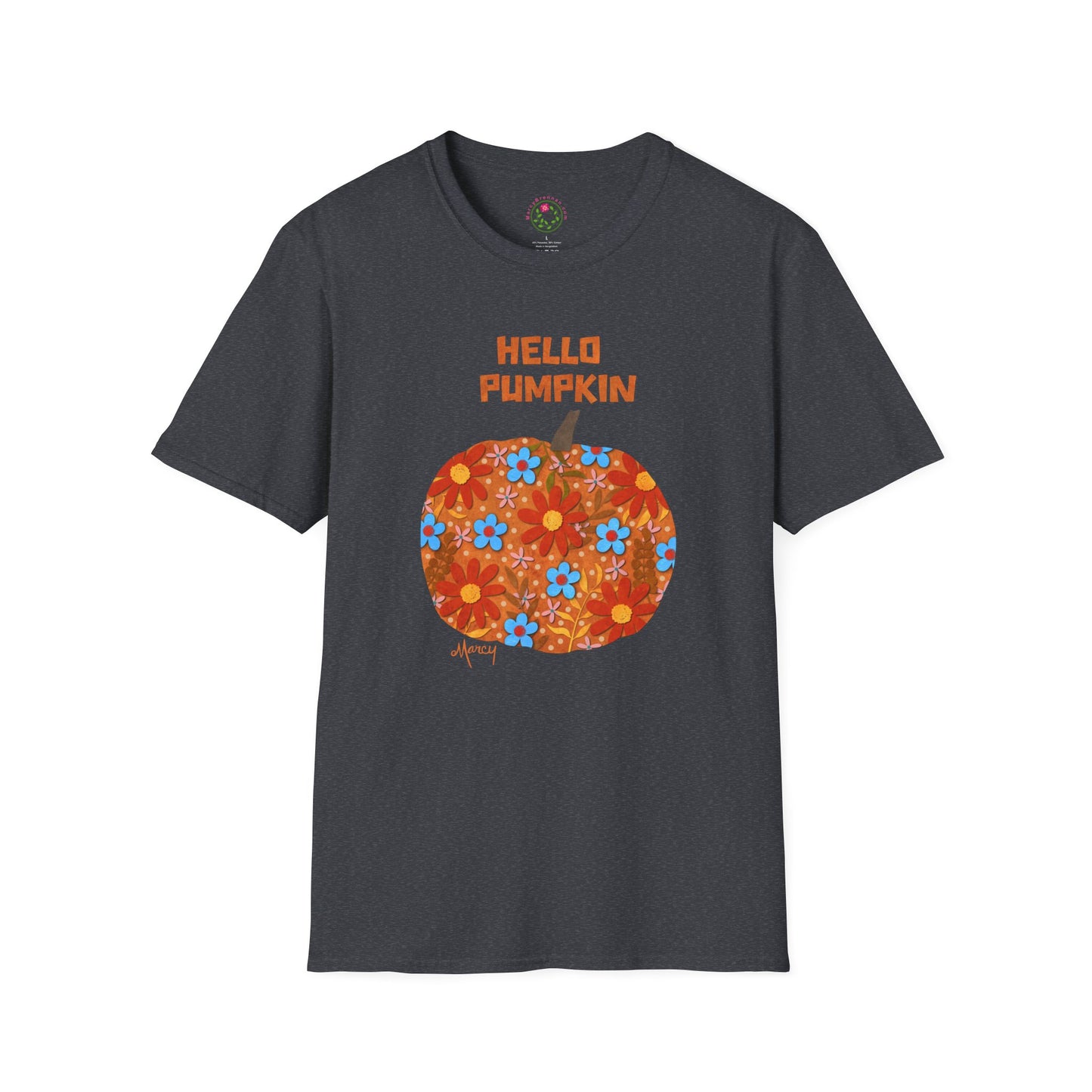 Hello Pumpkin Collage Softstyle T-Shirt