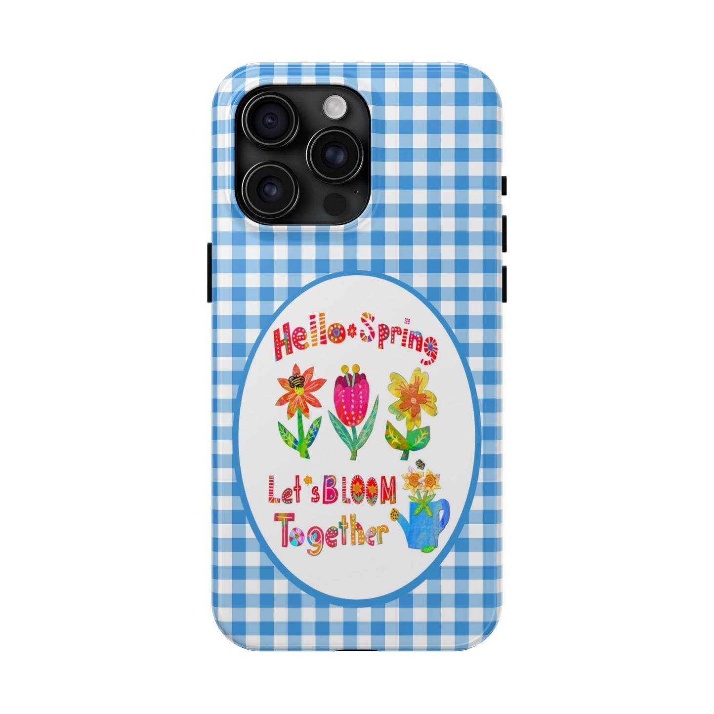 Hello Spring Collage Tough Phone Cases