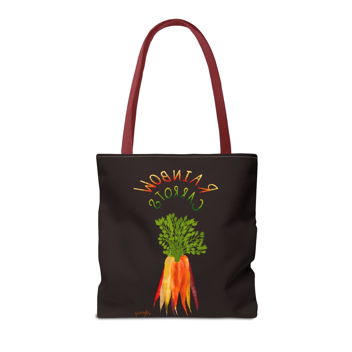 Rainbow Carrots Tote Bag