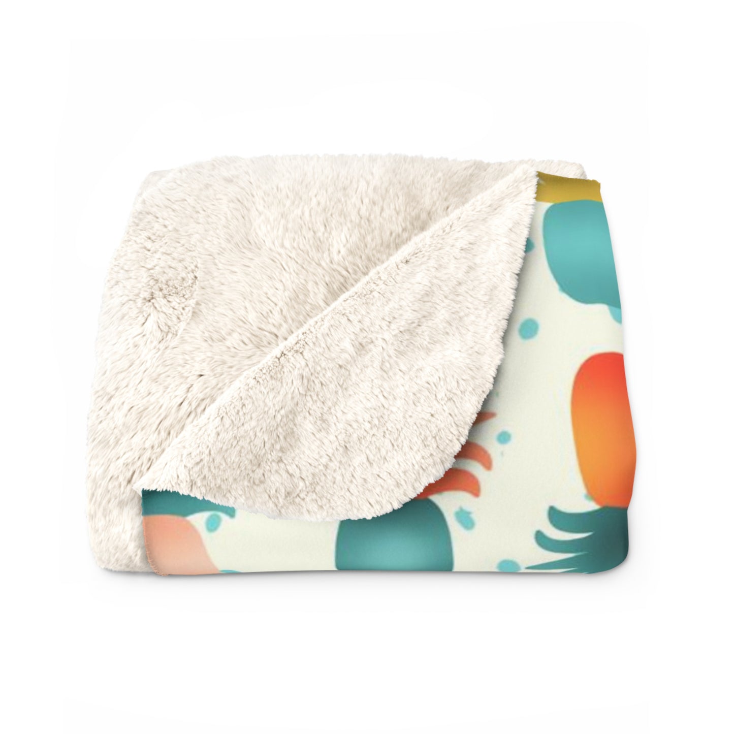 Pineapples Sherpa Fleece Blanket